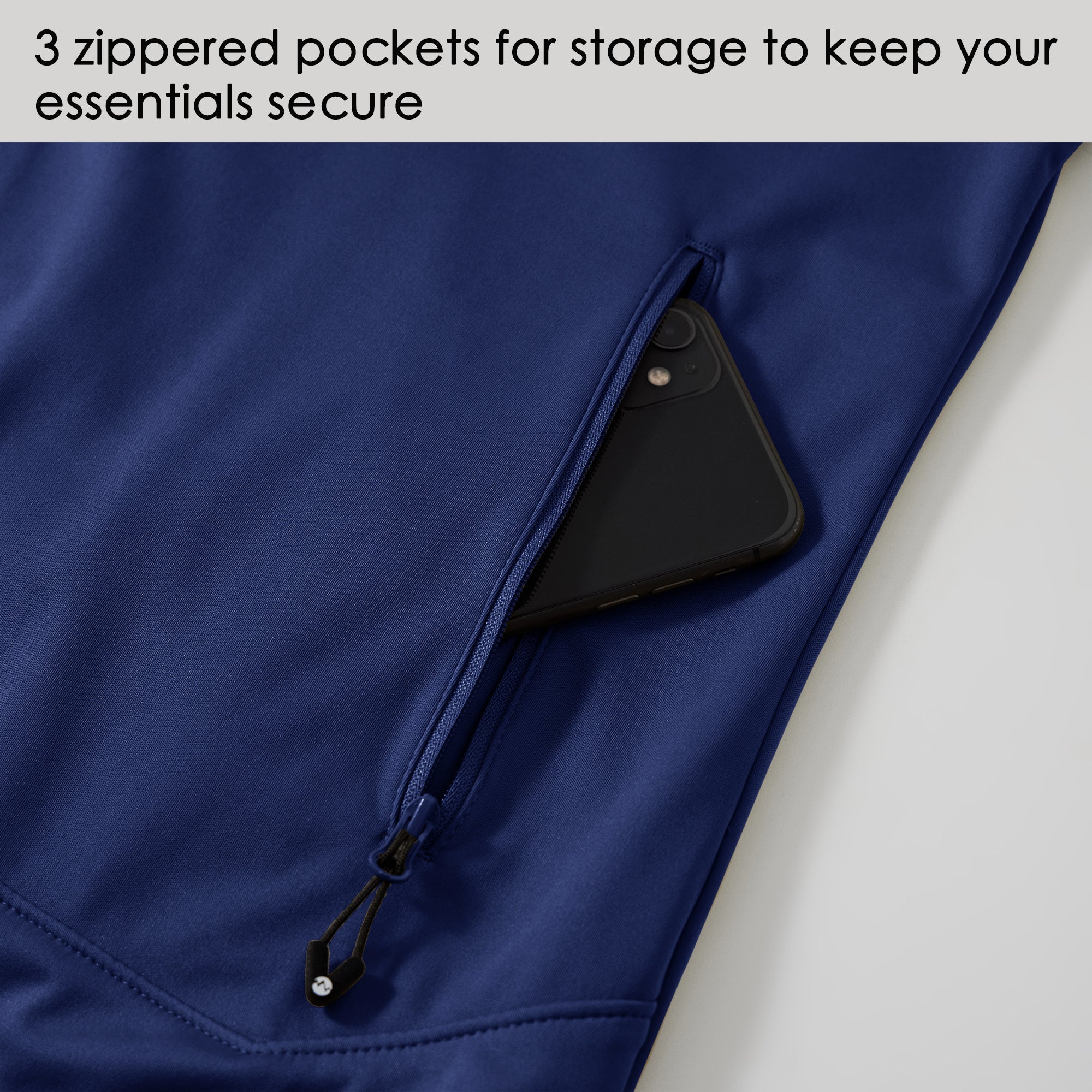 Men's Lightweight Softshell Vest_Blue_detail2