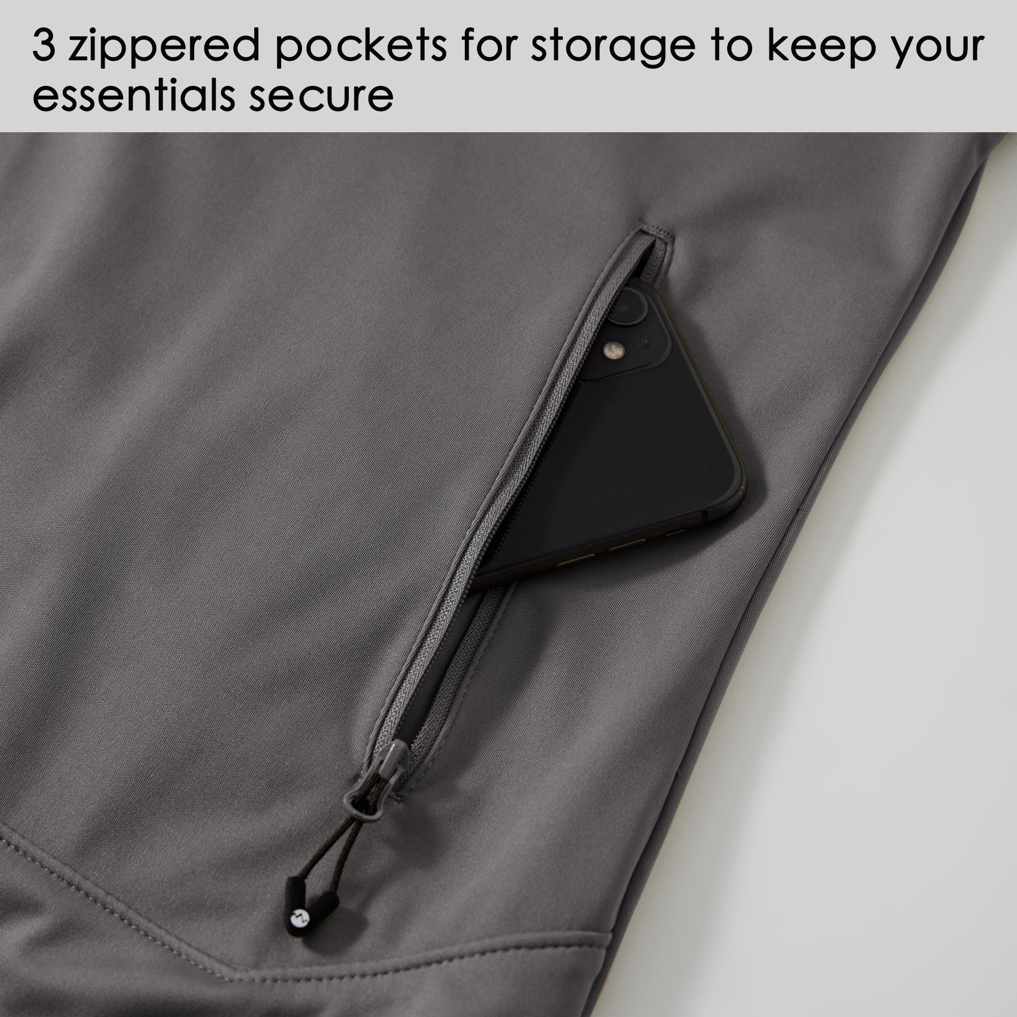 Men's Lightweight Softshell Vest_Gray_detail2