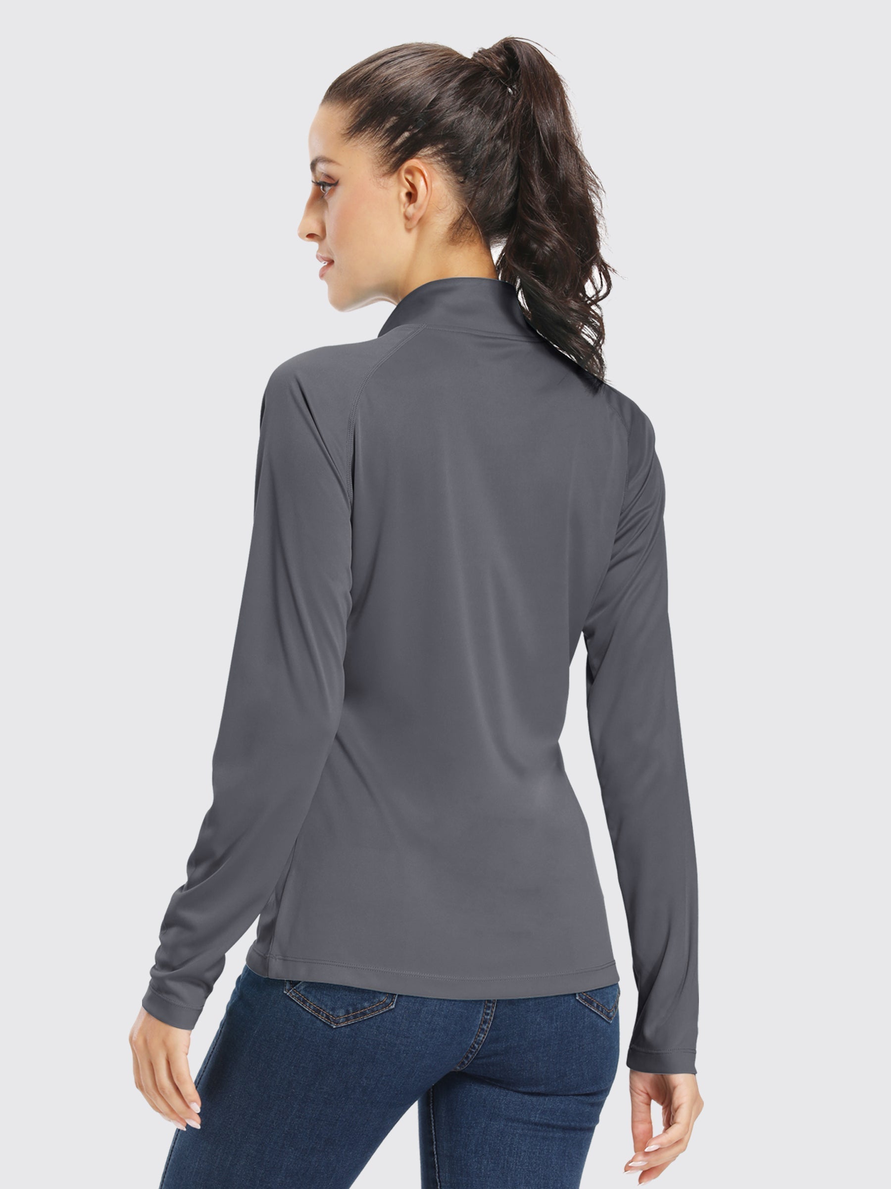 Women's UPF 50+ Sun Protection Shirt Half-Zip