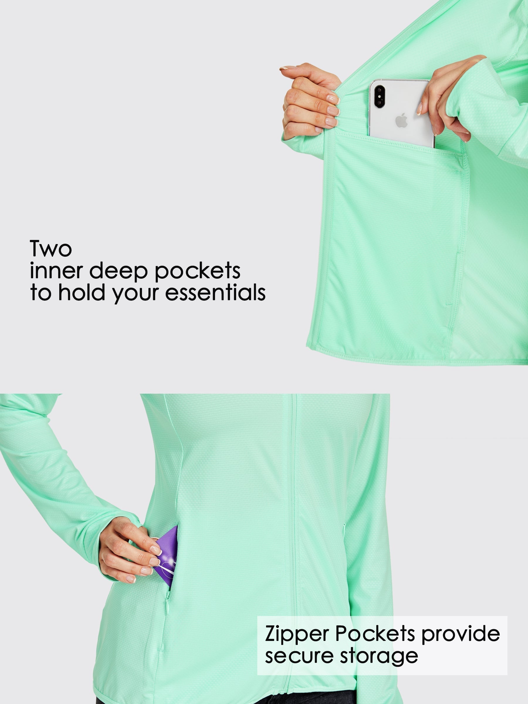 Women's UPF 50+ Sun Protection Jacket