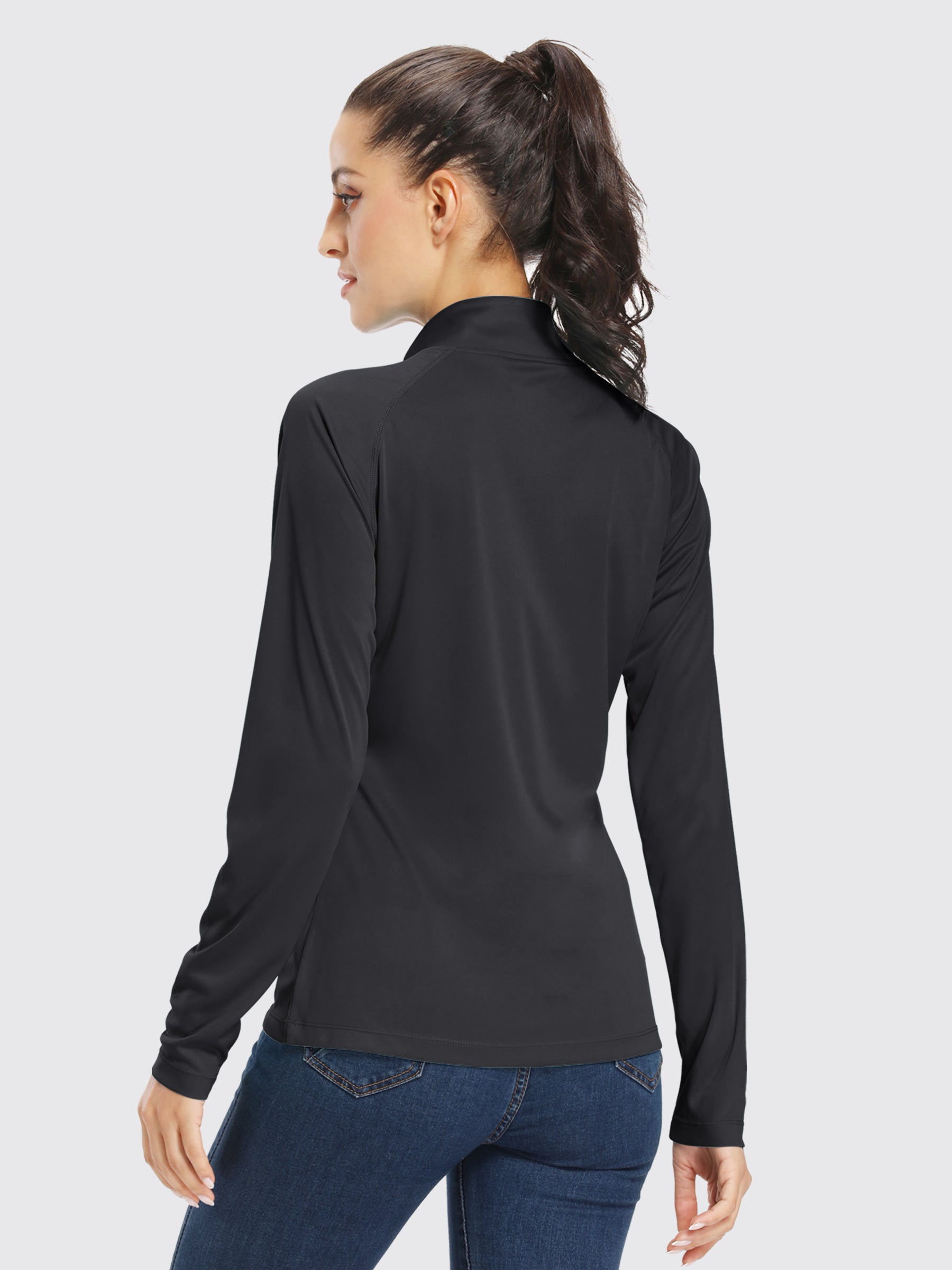 Women's UPF 50+ Sun Protection Shirt Half-Zip