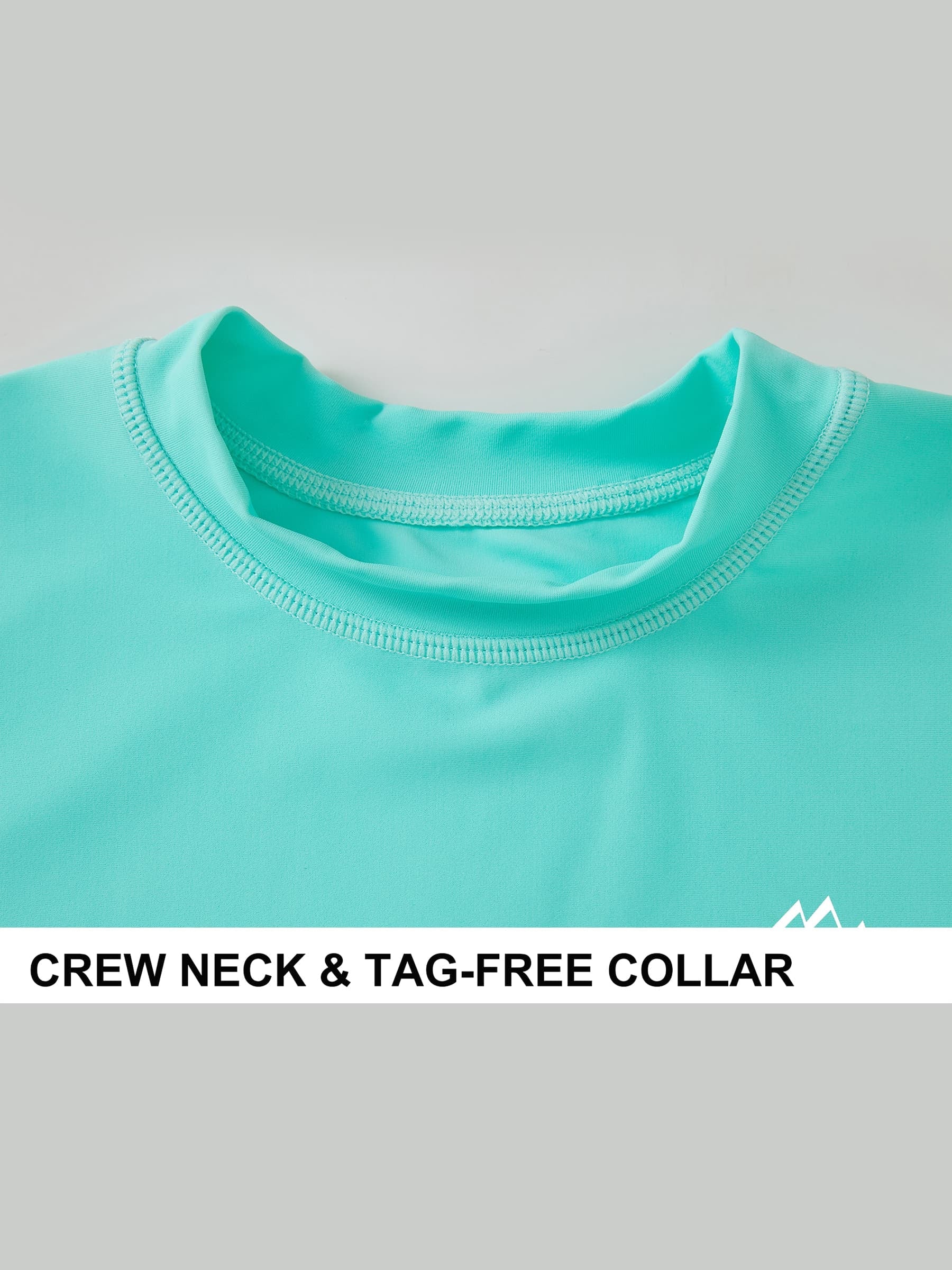 Boy's Sun Protection Long Sleeve Rashguard_Green4