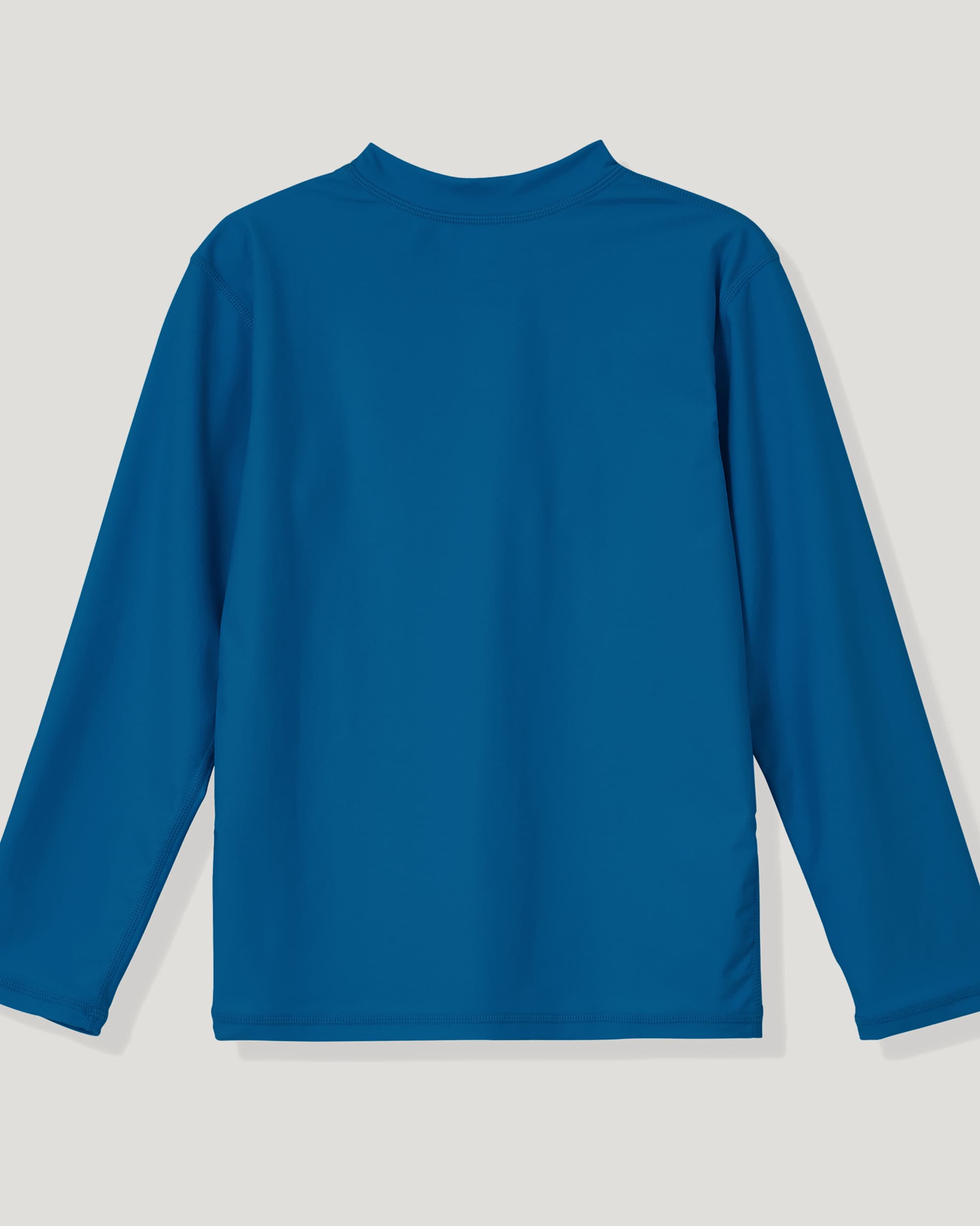 Boy's Sun Protection Long Sleeve Rashguard_Navy_laydown2
