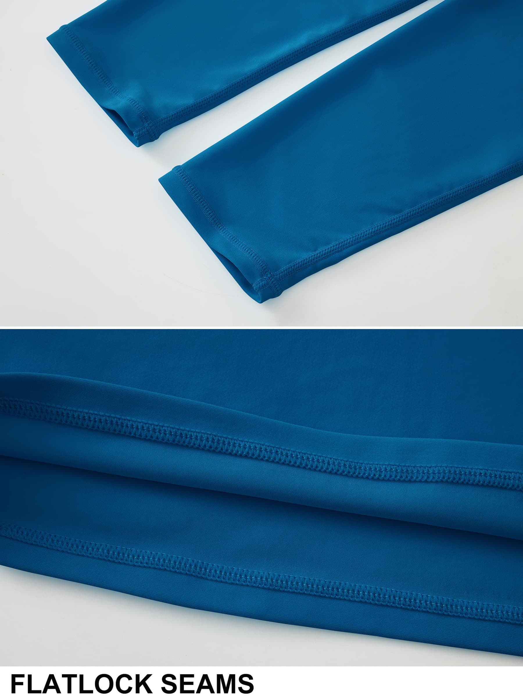 Boy's Sun Protection Long Sleeve Rashguard_Navy_laydown5