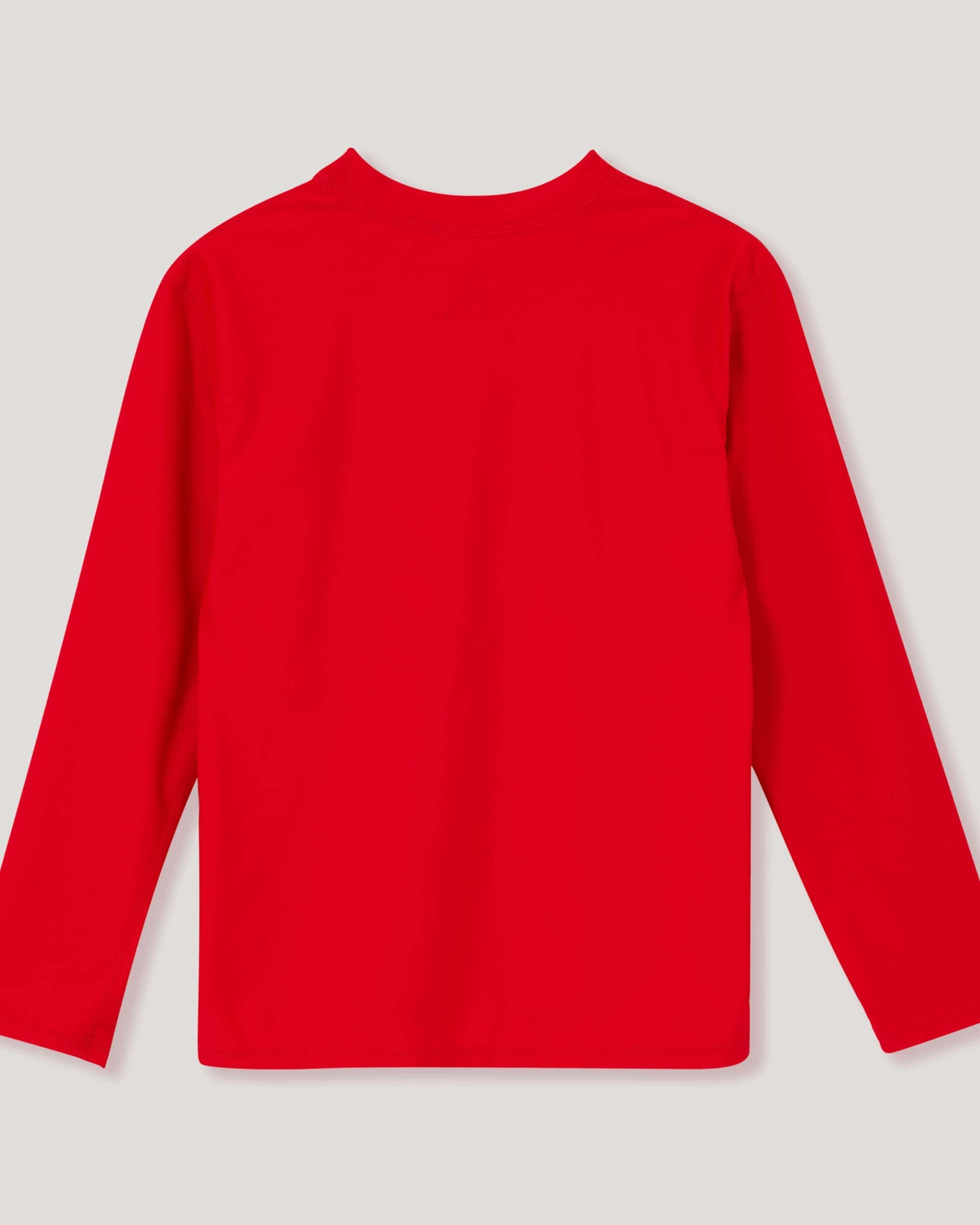 Boy's Sun Protection Long Sleeve Rashguard_Red2