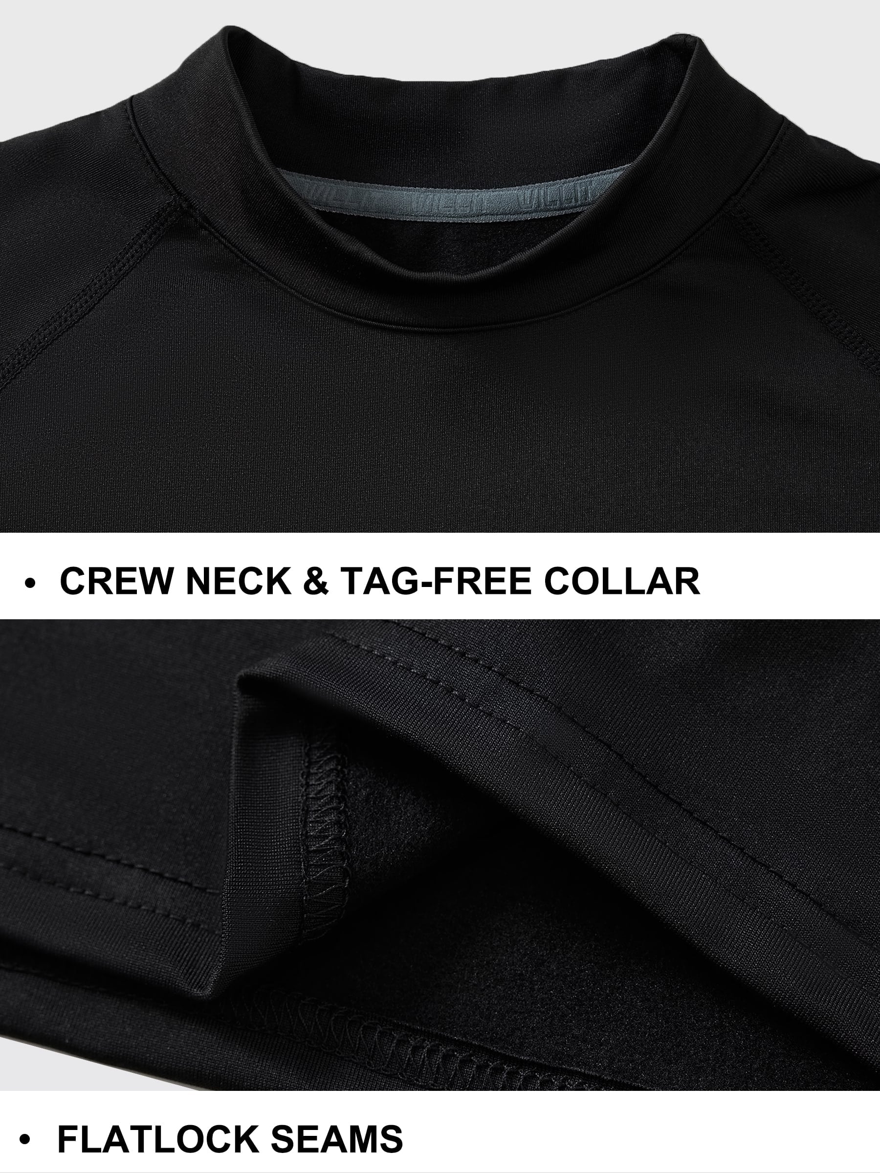 Boys Thermal Fleece Long-Sleeve Shirt_Black_detail