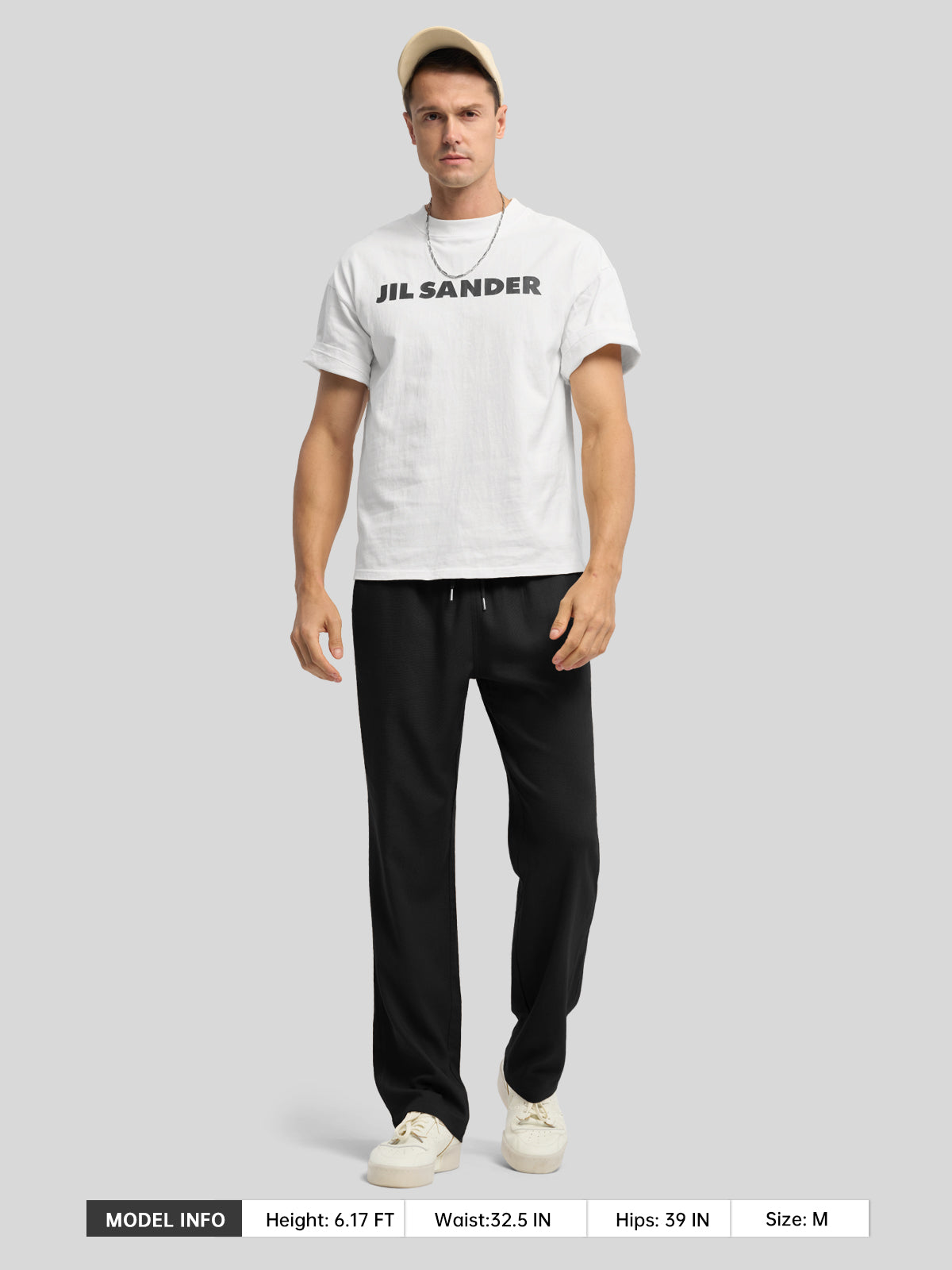 Willit Men's Casual Linen Drawstring Pants 28 In_black7