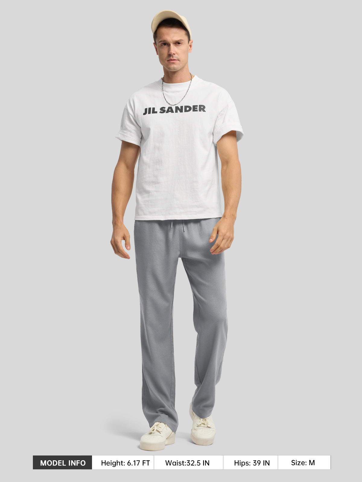 Willit Men's Casual Linen Drawstring Pants 28 In_light gray6