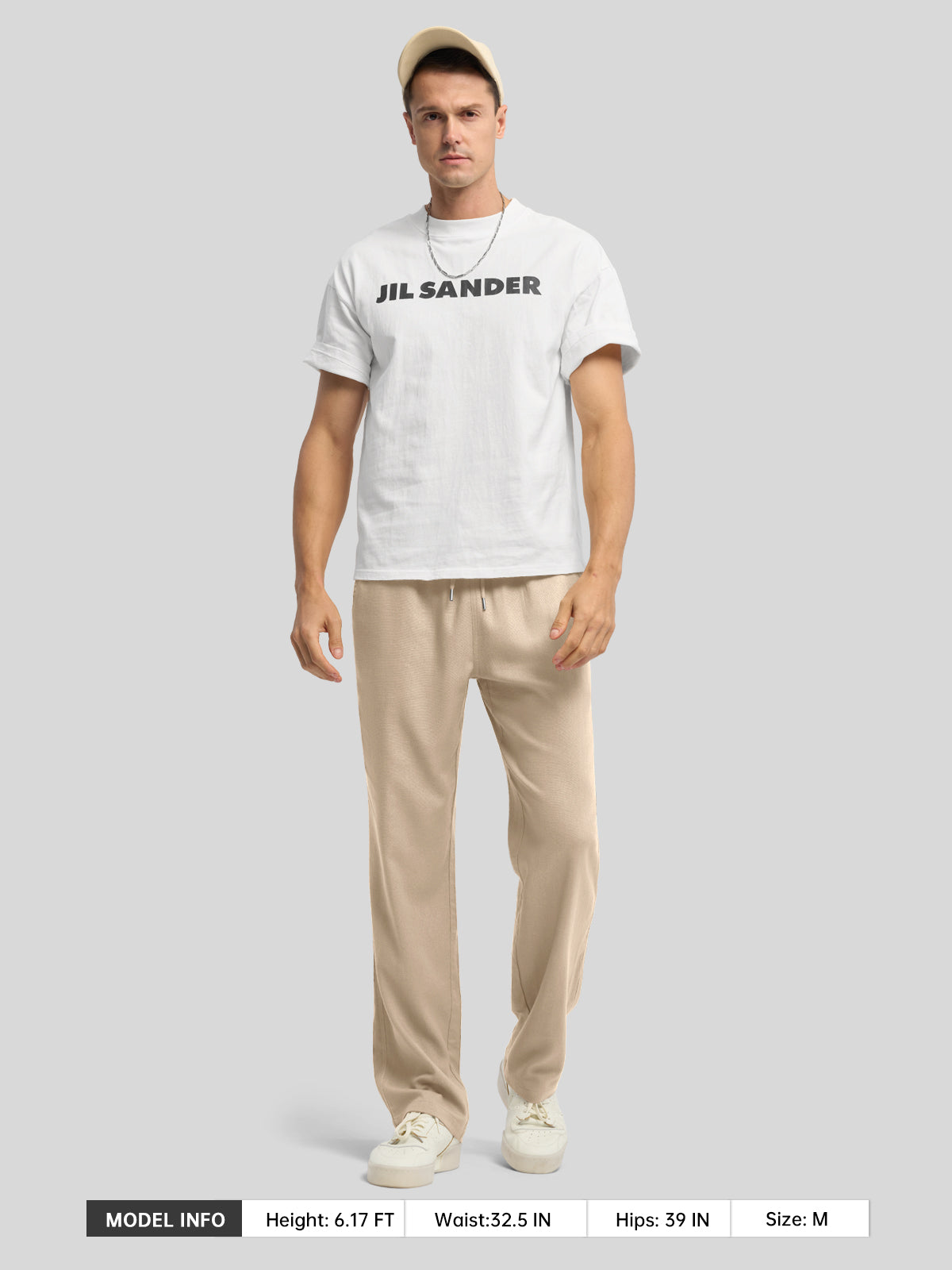 Willit Men's Casual Linen Drawstring Pants 28 In_light khaki6