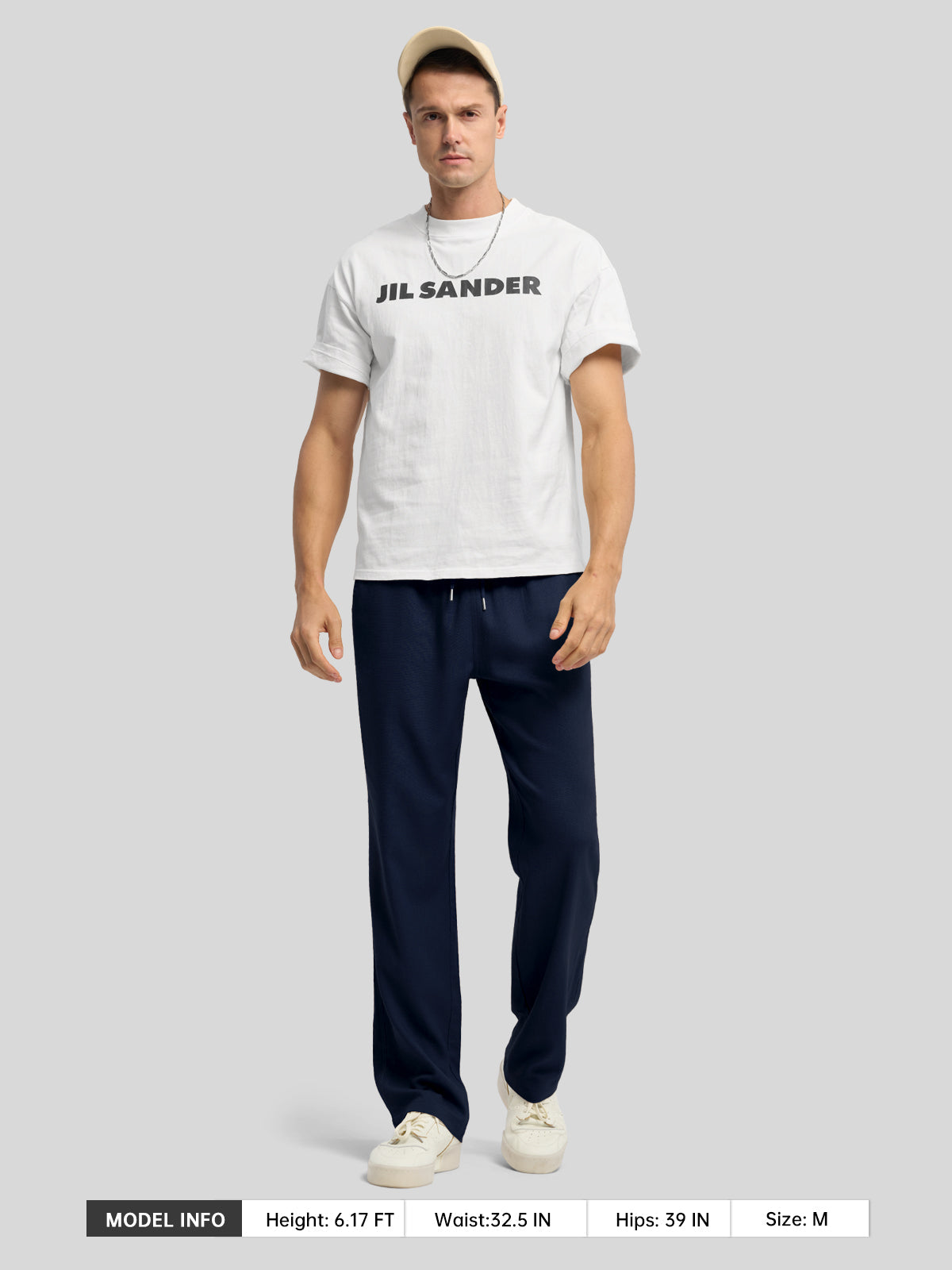 Willit Men's Casual Linen Drawstring Pants 28 In_navy6