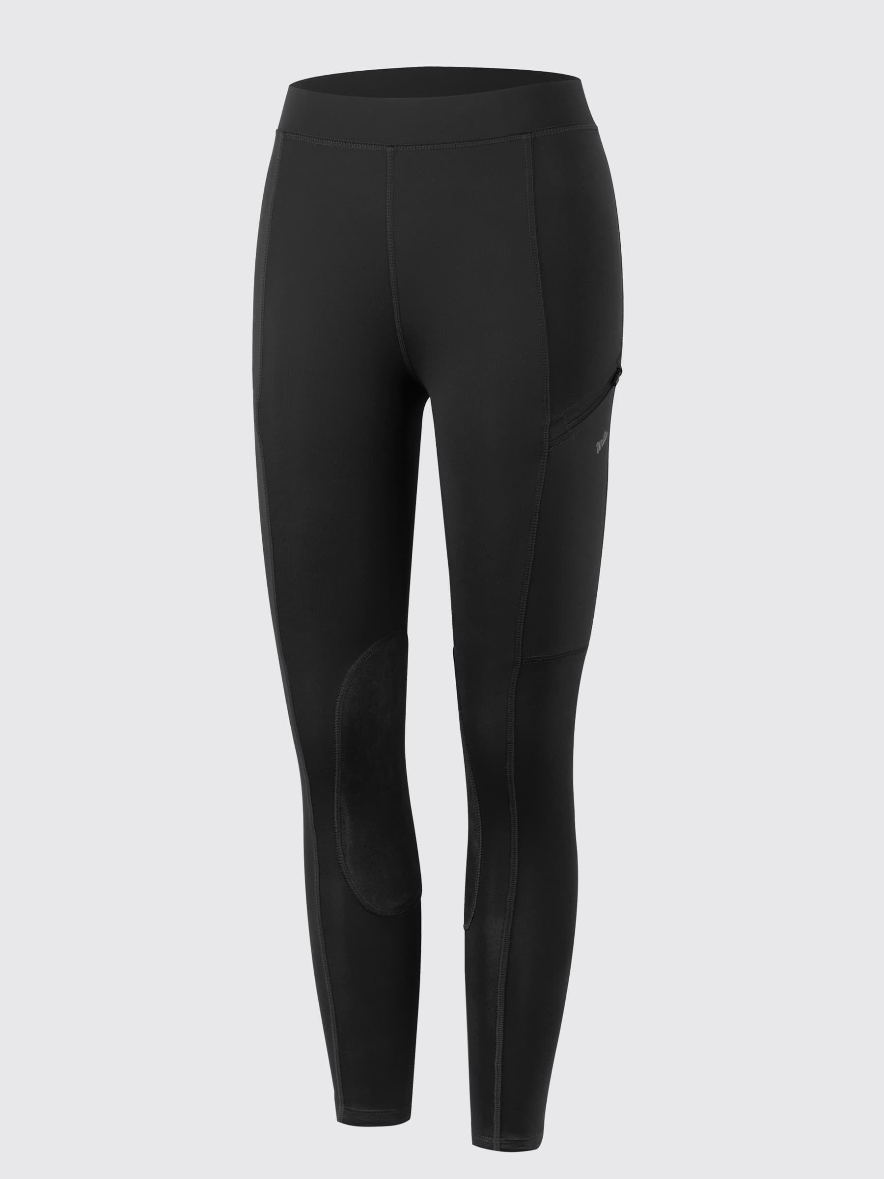 Willit Girls Horse Riding Pants Knee-Patch