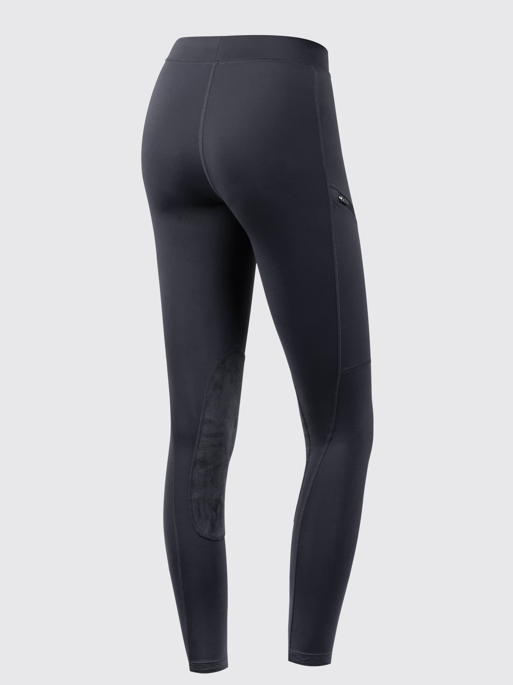 Willit Girls Horse Riding Pants Knee-Patch