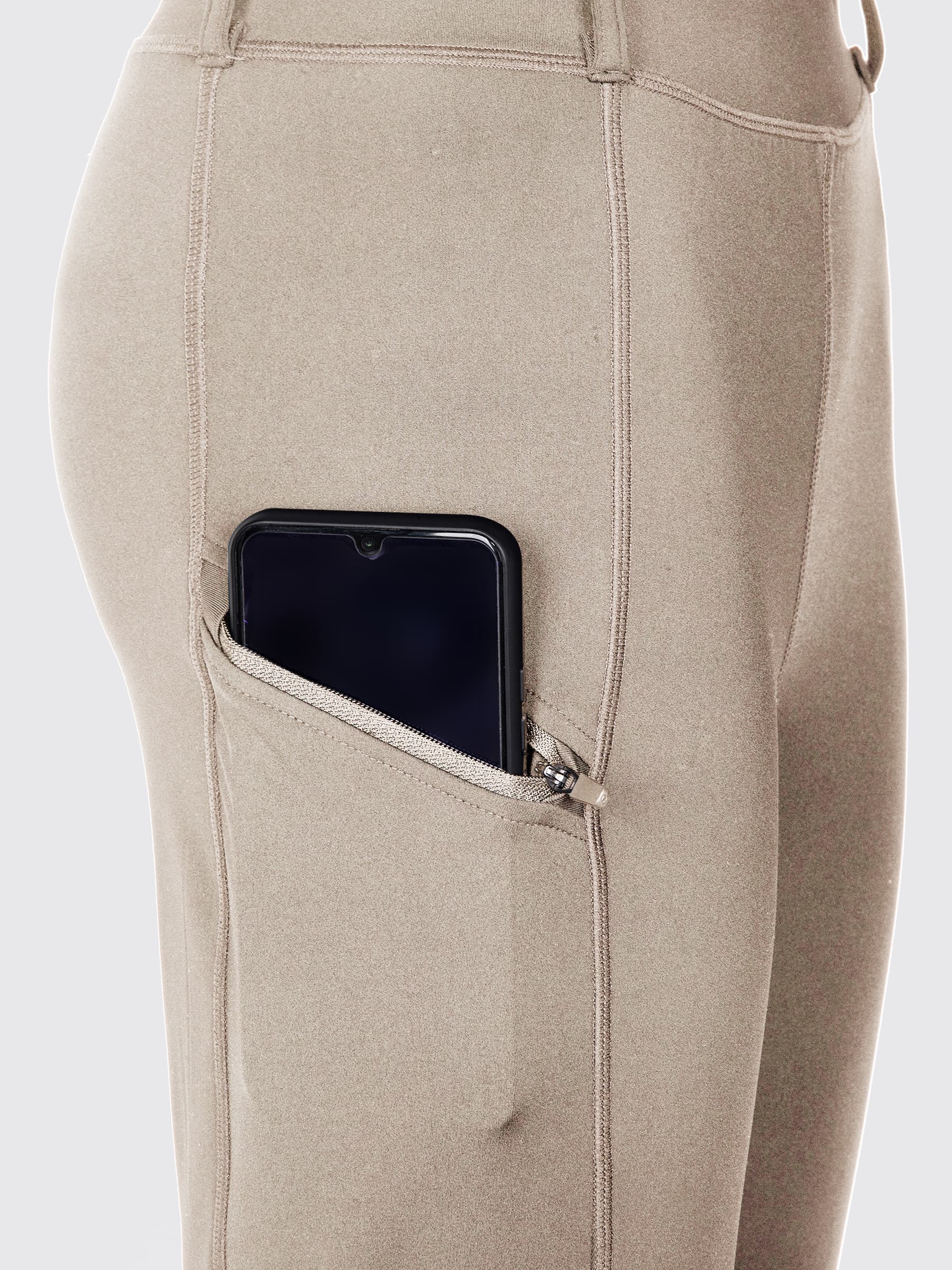 Willit Girls Horse Riding Pants Knee-Patch