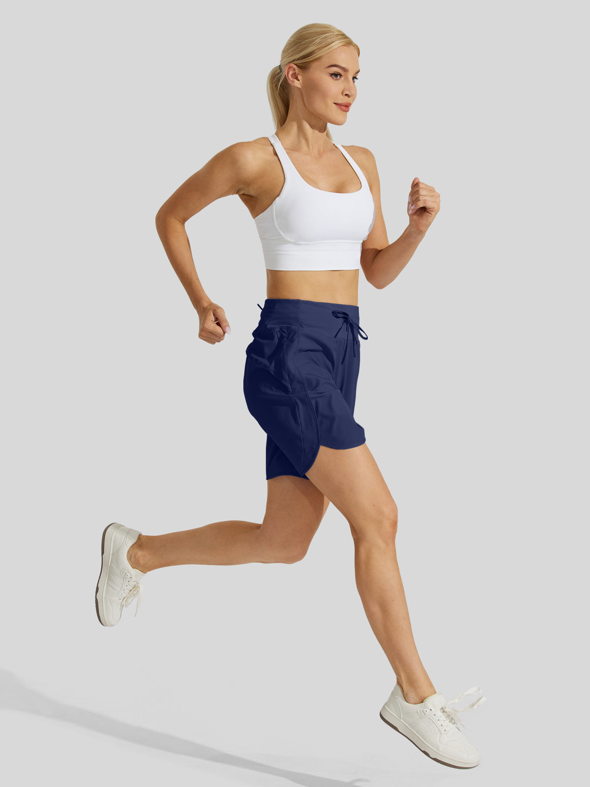 Willit Womens Active 7 Inch Shorts in navy5