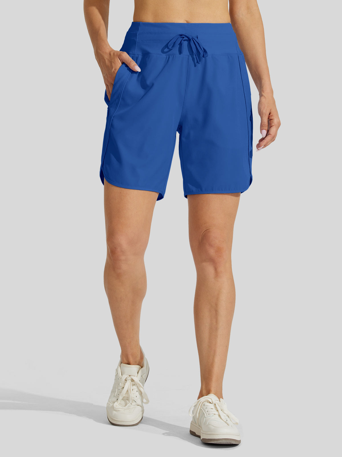 Willit Womens Active 7 Inch Shorts in brilliant blue1