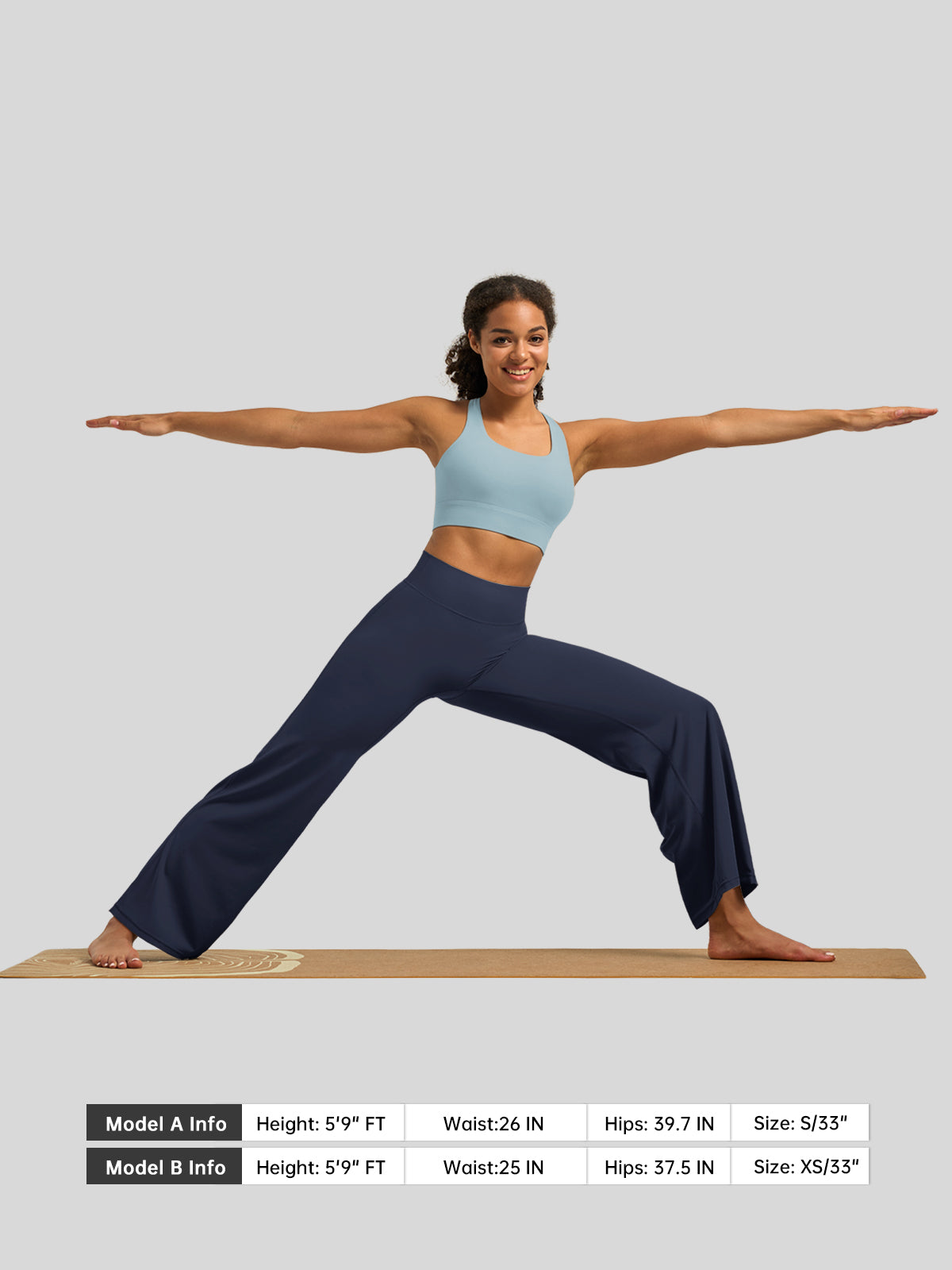 Willit Women's Butterflux Butt Lifting Leggings in navy5