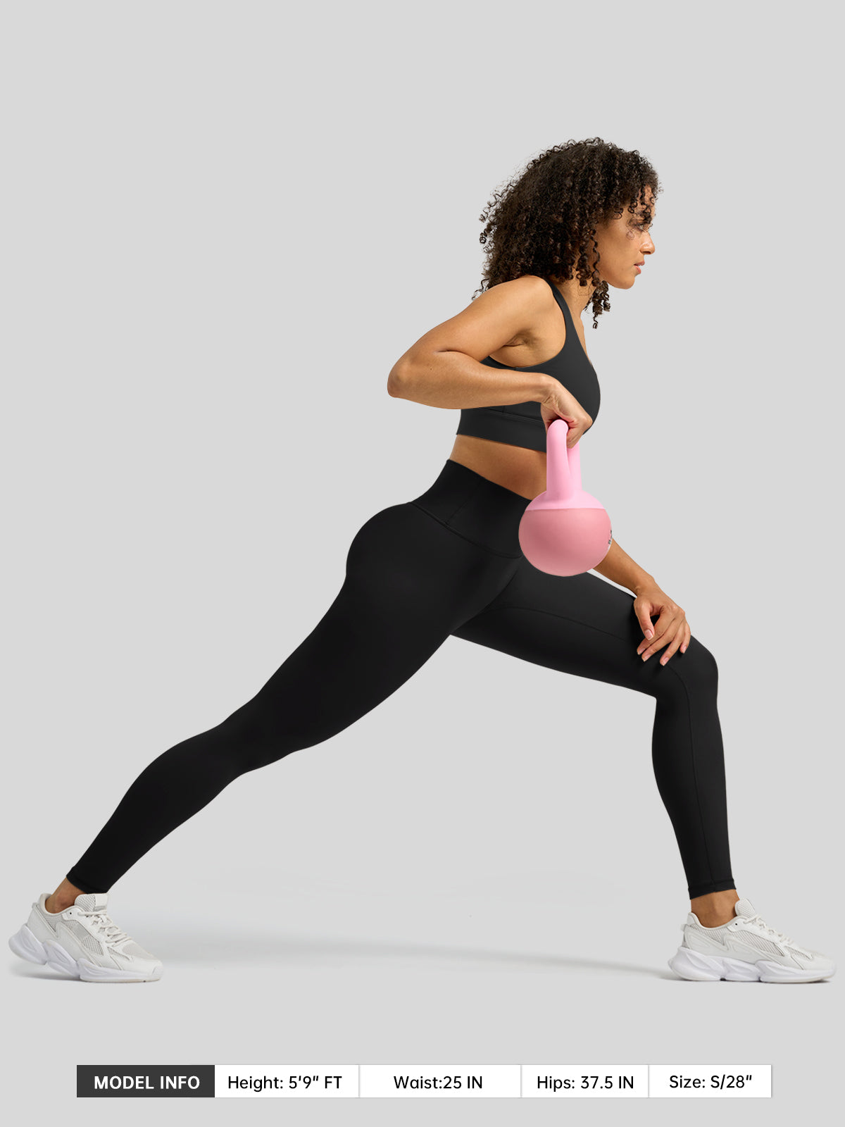 Willit Women's Butterflux High Rise Leggings 25 Inch in black