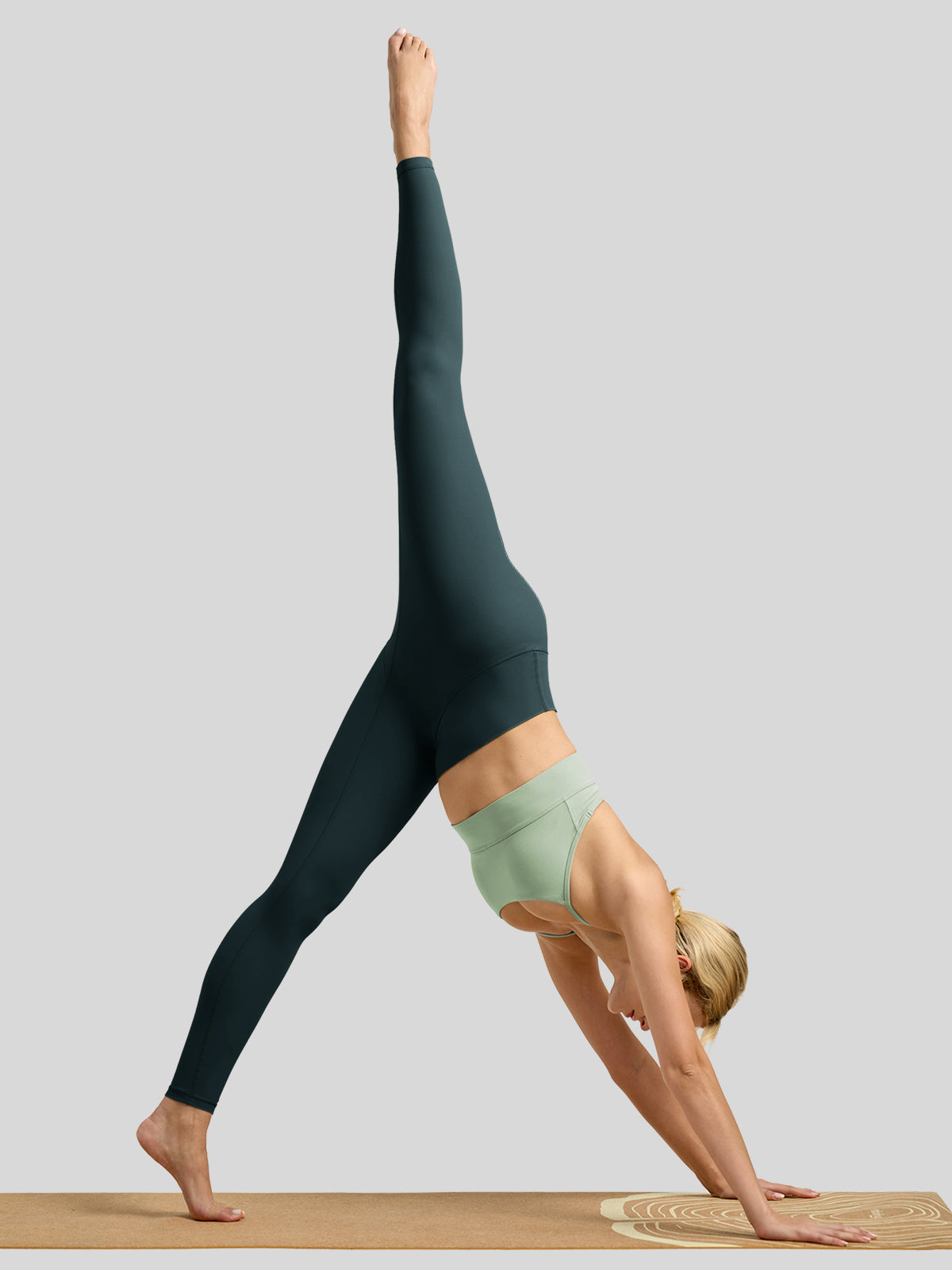 Willit Women's Butterflux High Rise Leggings 28 Inch in blue