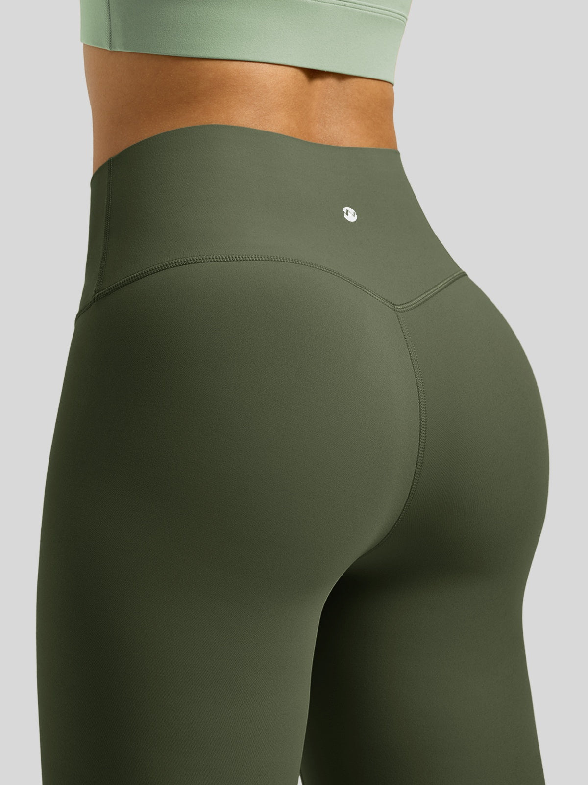 Willit Women's Butterflux High Rise Leggings 28 Inch in green