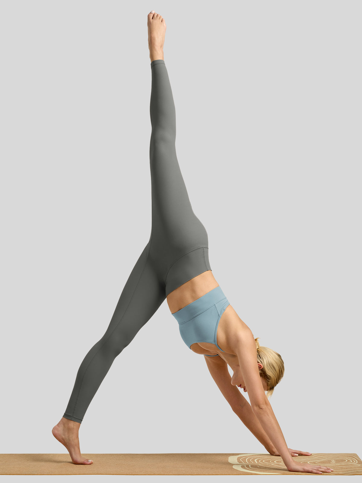 Willit Women's Butterflux High Rise Leggings 25 Inch in gray