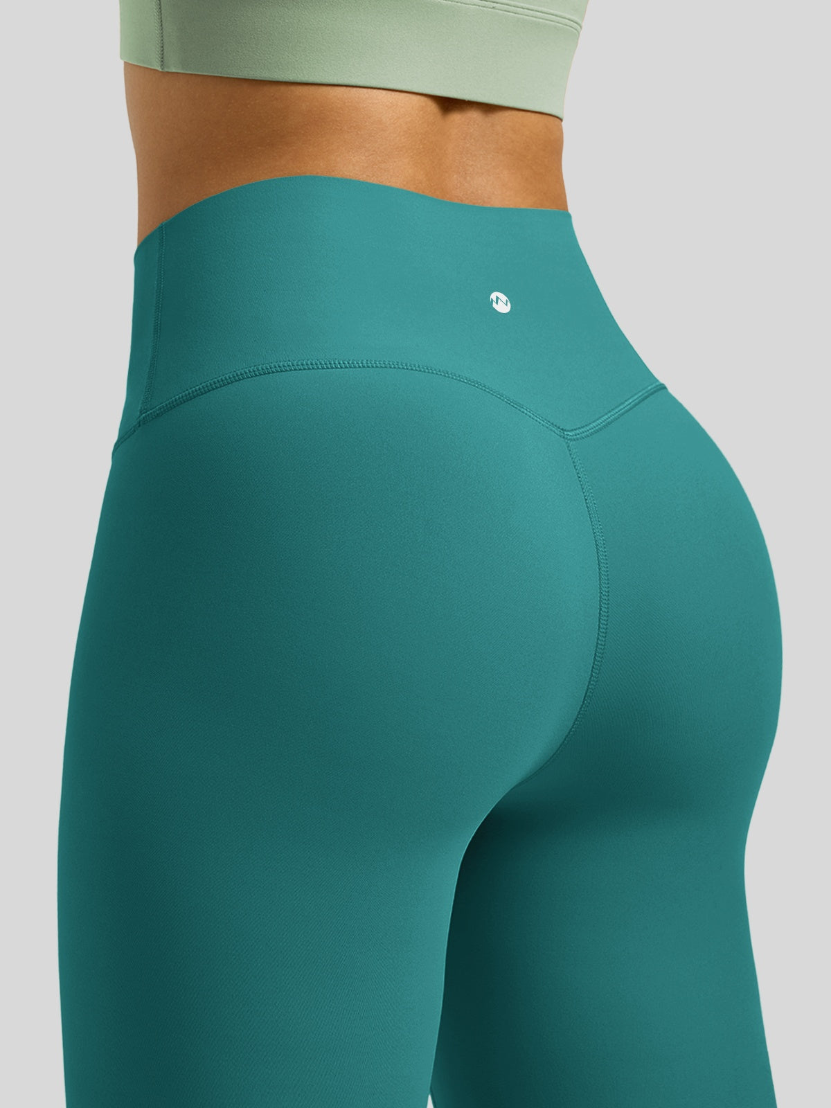 Willit Women's Butterflux High Rise Leggings 25 Inch in green