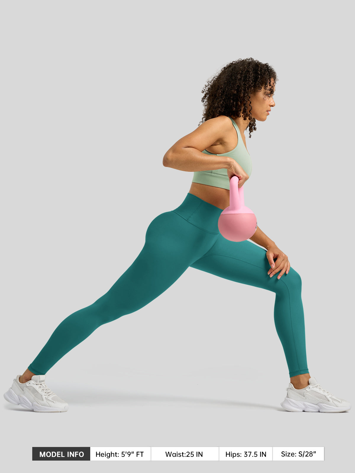 Willit Women's Butterflux High Rise Leggings 28 Inch in green