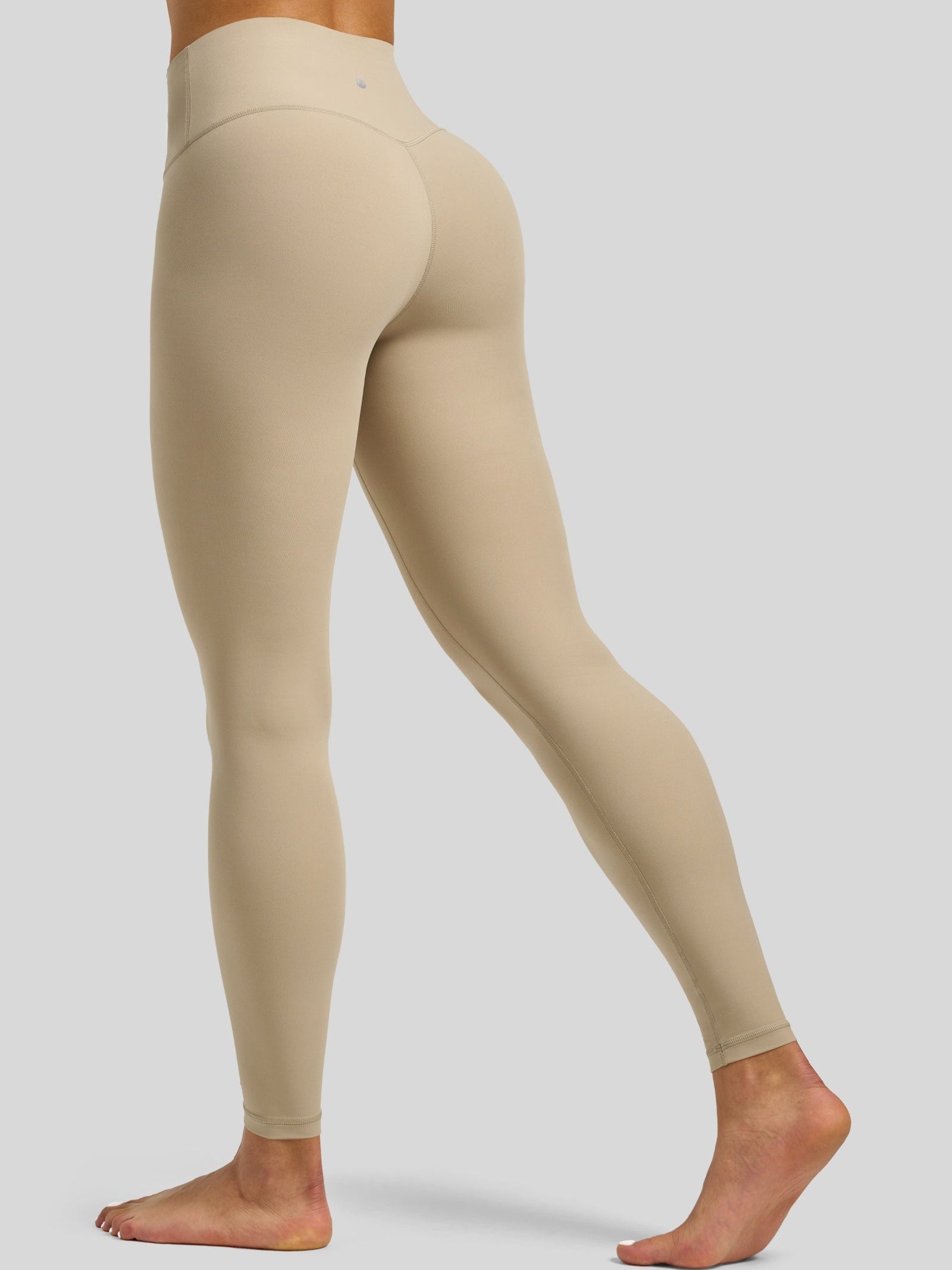 Willit Women's Butterflux High Rise Leggings 28 Inch in khaki