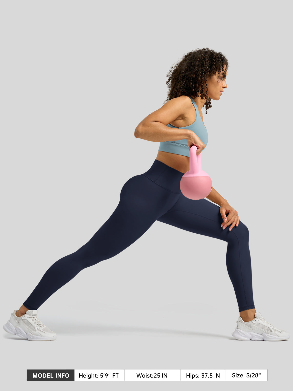 Willit Women's Butterflux High Rise Leggings 28 Inch in navy