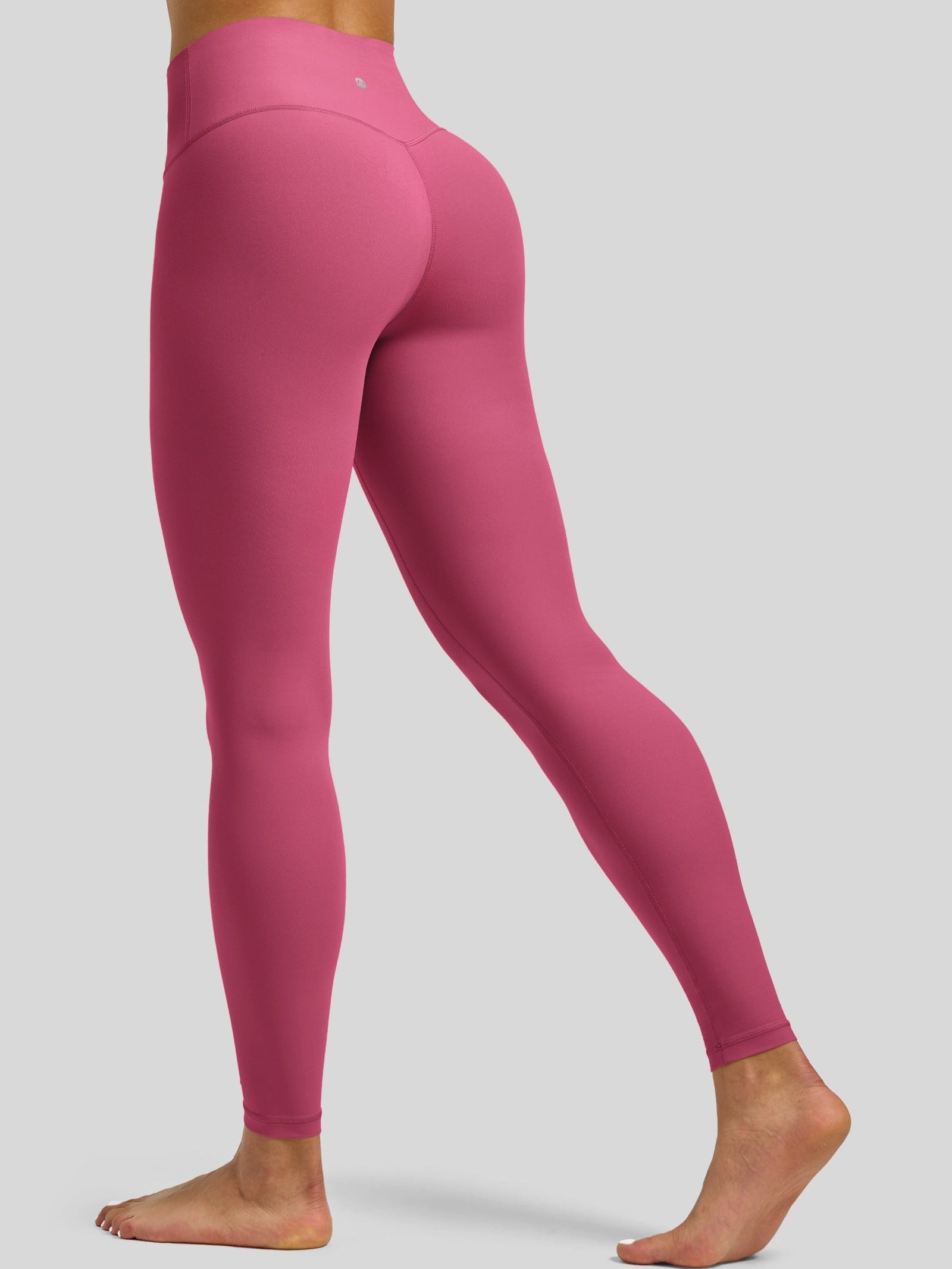 Willit Women's Butterflux High Rise Leggings 28 Inch in rose red