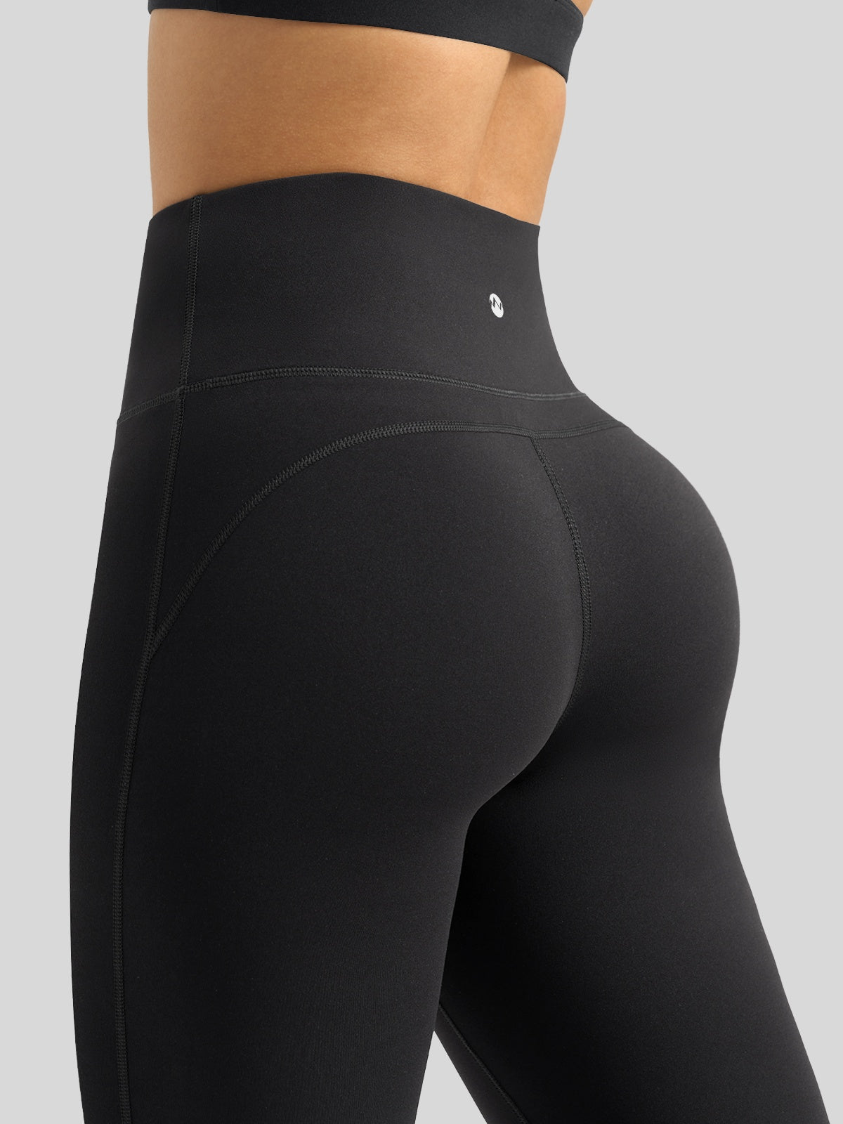 Willit Women's Butterflux Yoga Flare Leggings 30.5 Inch in black