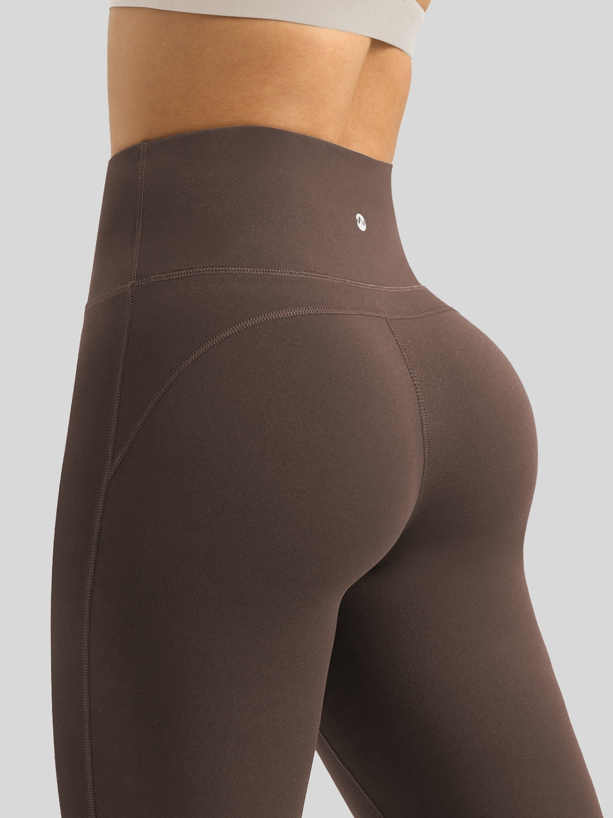 Willit Women's Butterflux Yoga Flare Leggings 30.5 Inch in brown