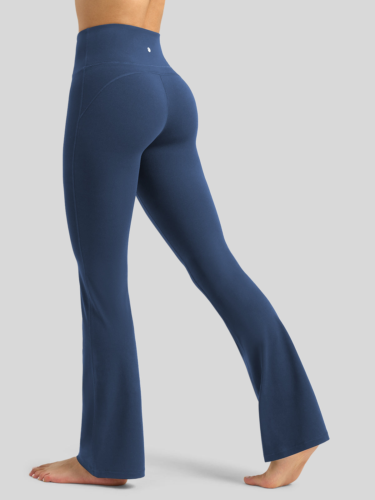 Willit Women's Butterflux Yoga Flare Leggings 33 Inch in blue