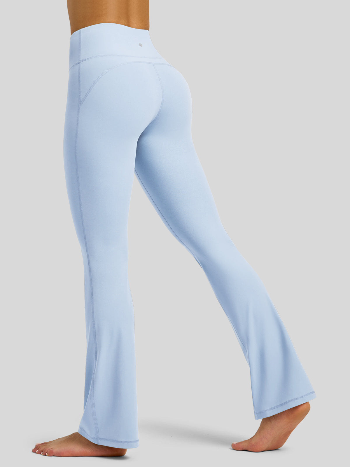 Willit Women's Butterflux Yoga Flare Leggings 29 Inch in blue