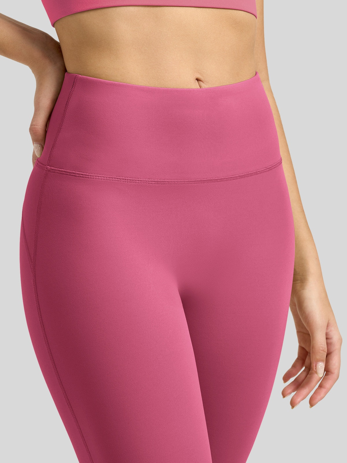 Willit Women's Butterflux Yoga Flare Leggings 29 Inch in red