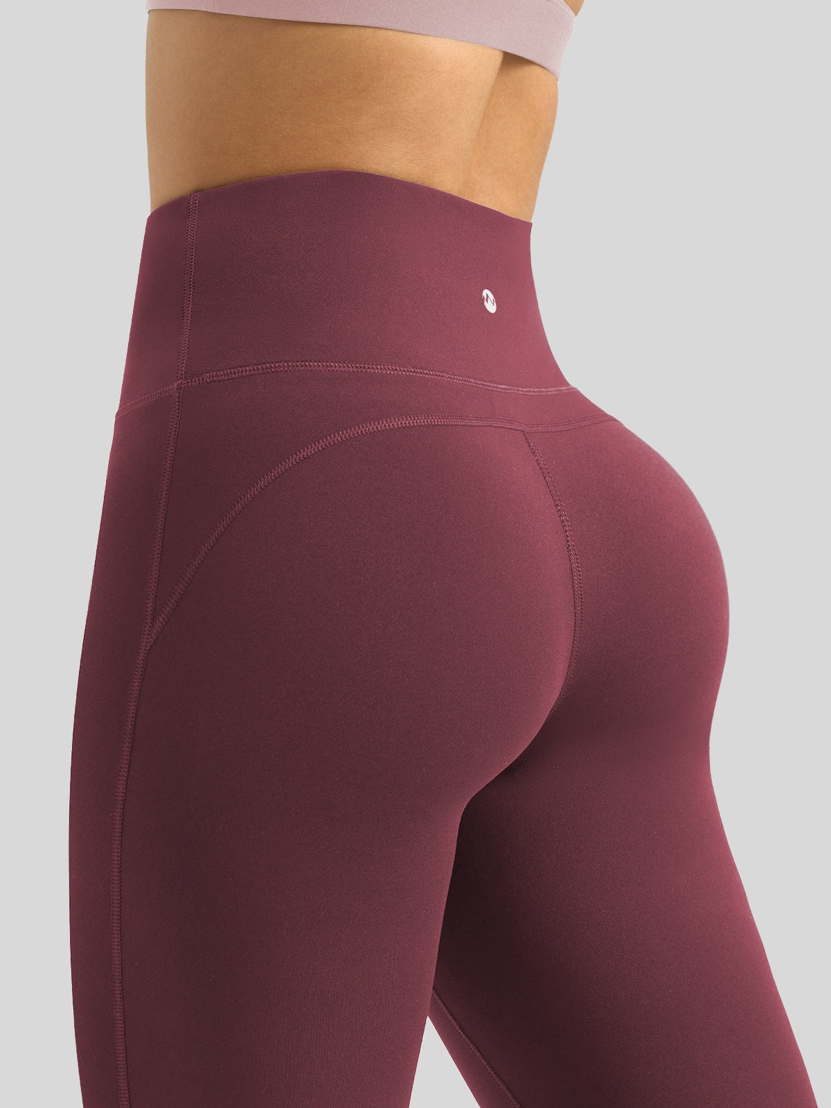 Willit Women's Butterflux Yoga Flare Leggings 30.5 Inch in red