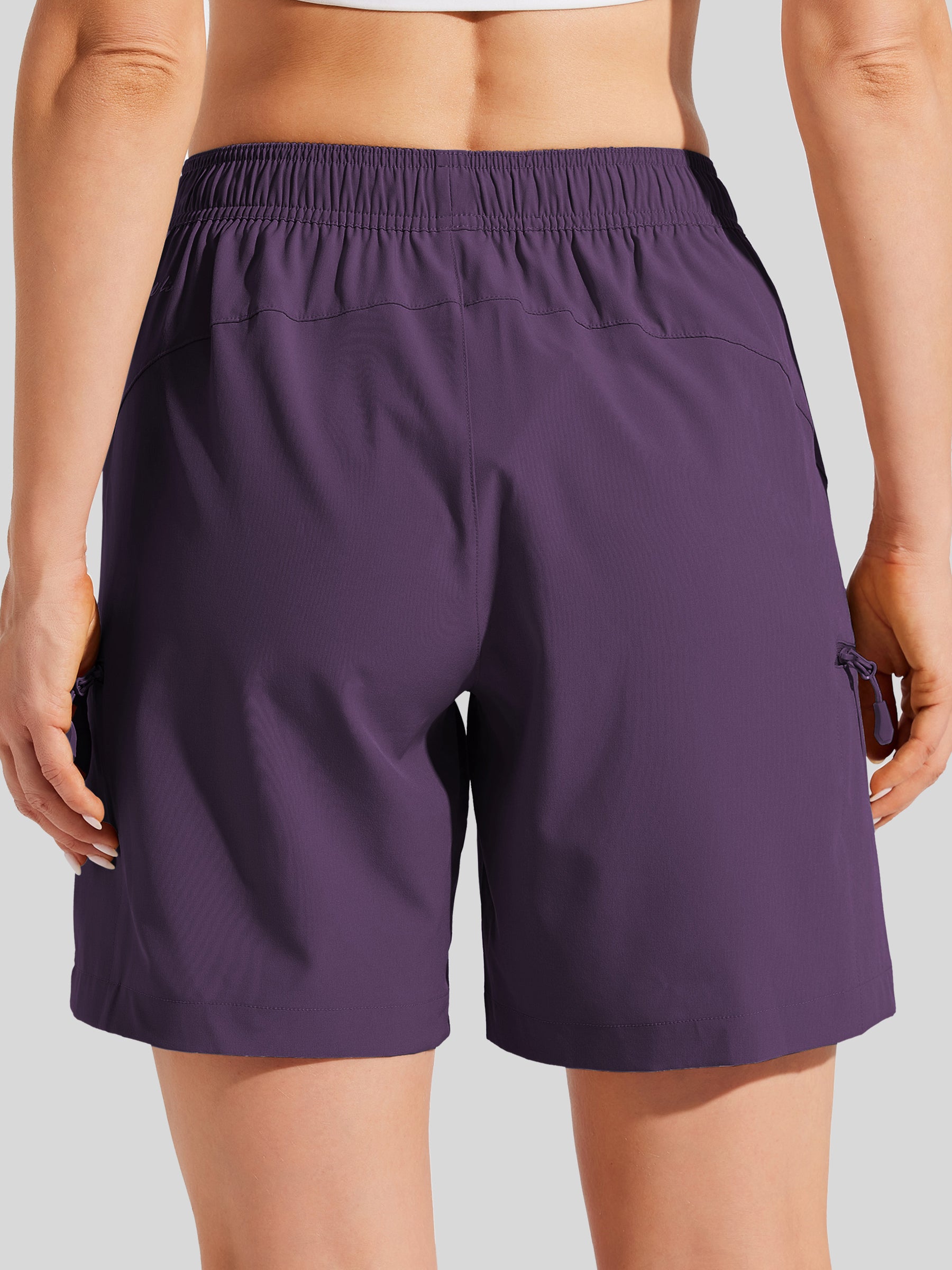 Wiliit Women's Hiking Athletic Shorts_purple2