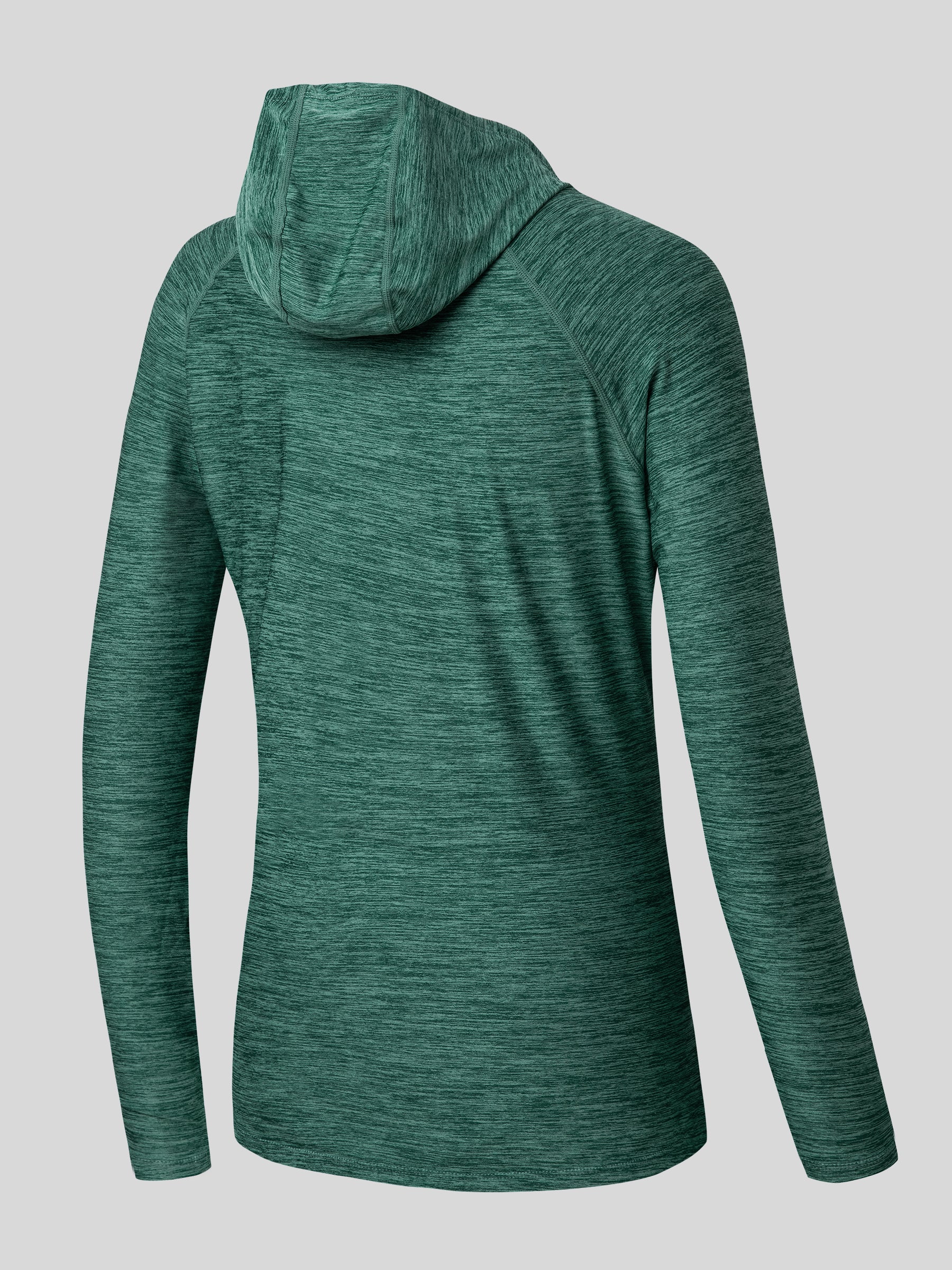 Willit Women's Sun Protection Hoodie UPF 50+_dark green