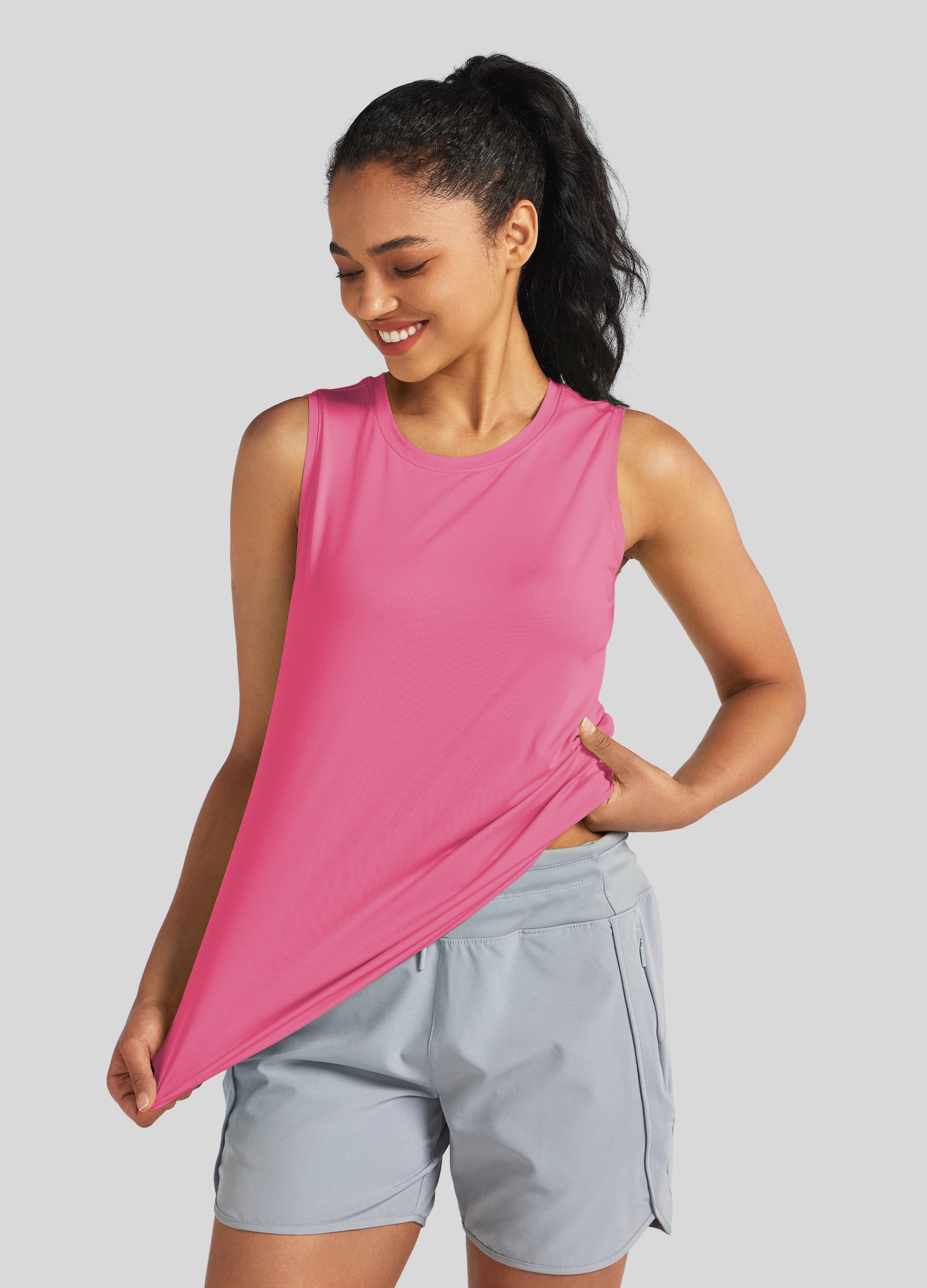 Womens Workout Tank Top pink