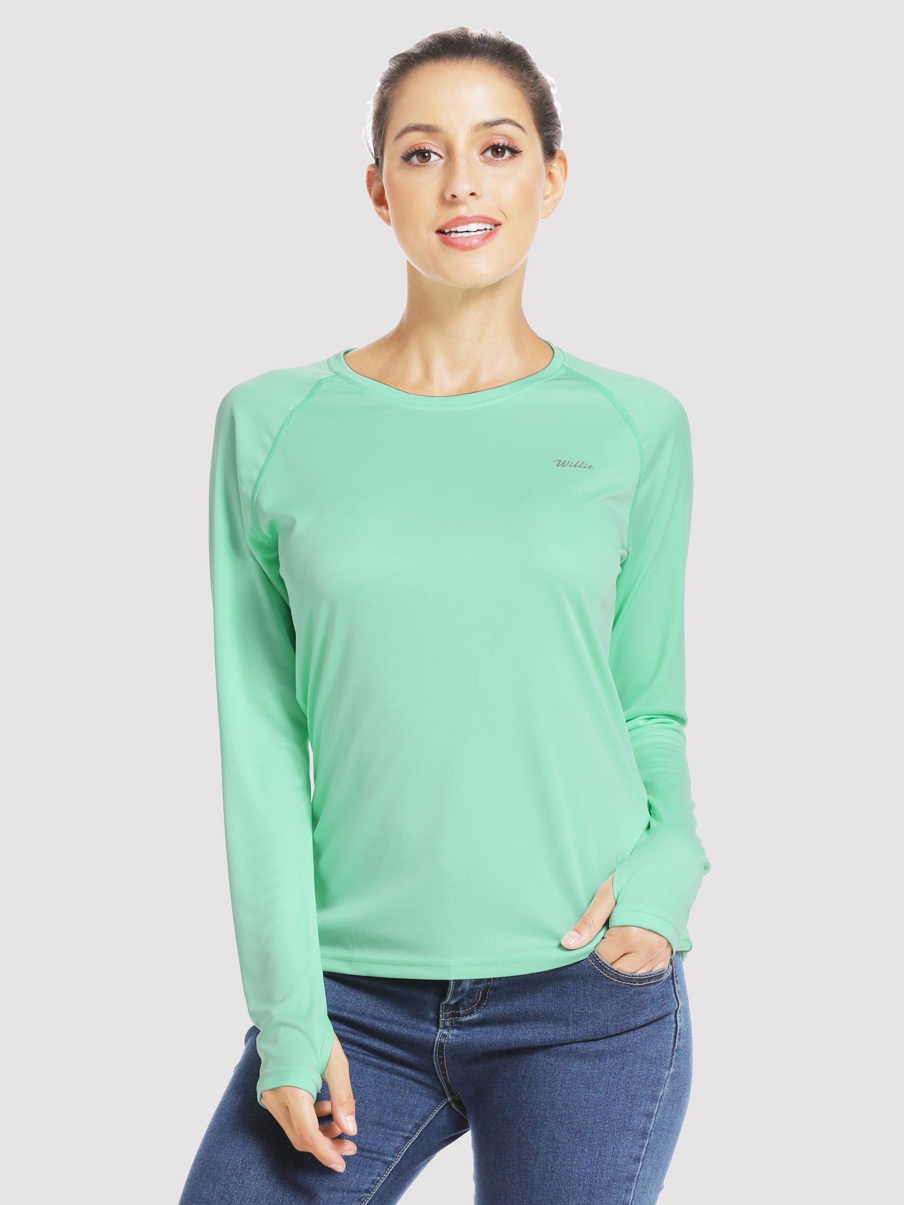 Women's Sun Protection Shirt Long Sleeve UPF 50+
