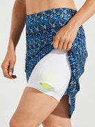 Women 20 Inches Skorts Skirts Golf Knee Length Tennis Skirts