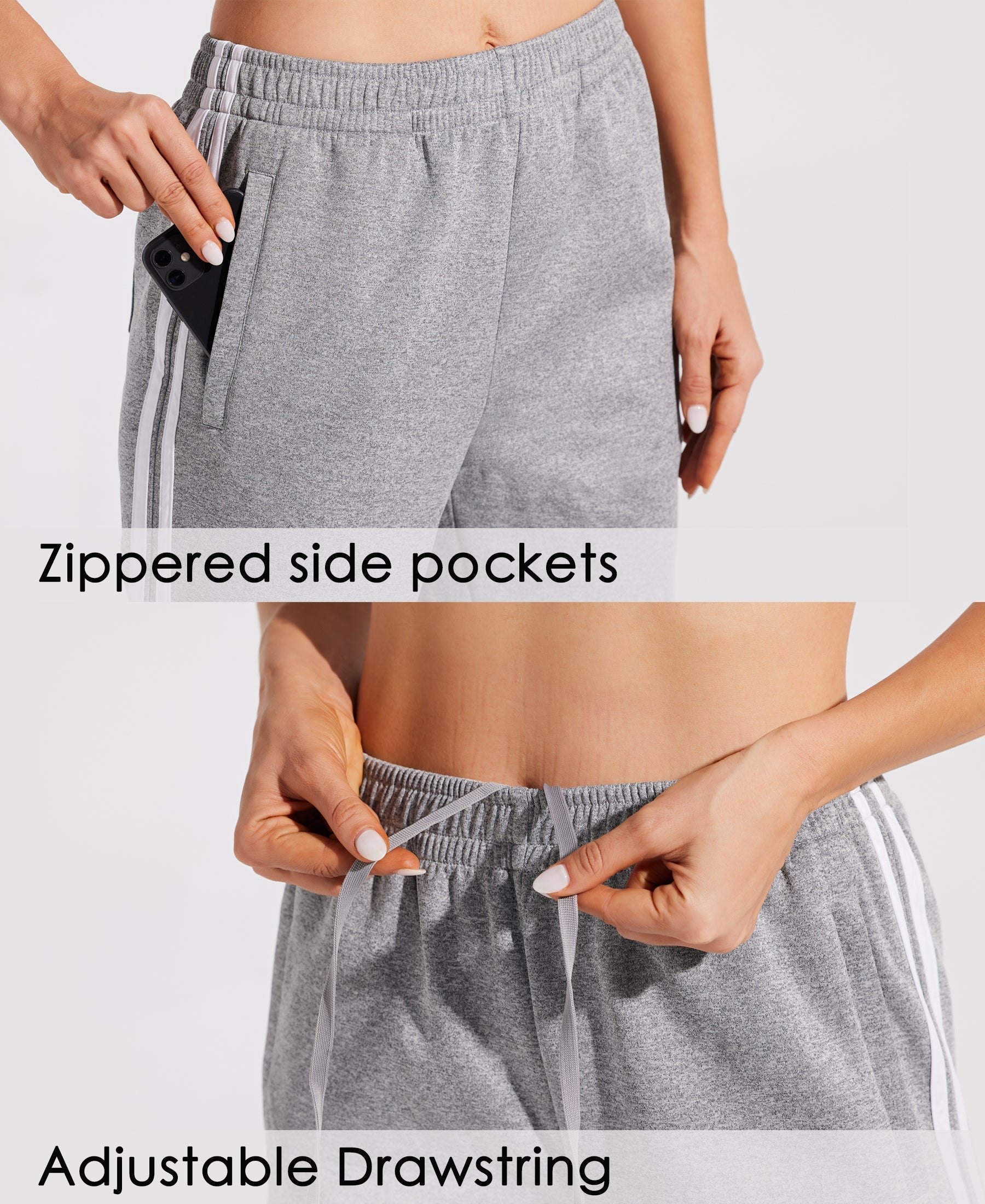 Willit Women's Warm Up Track Pants_CharcoalGray4