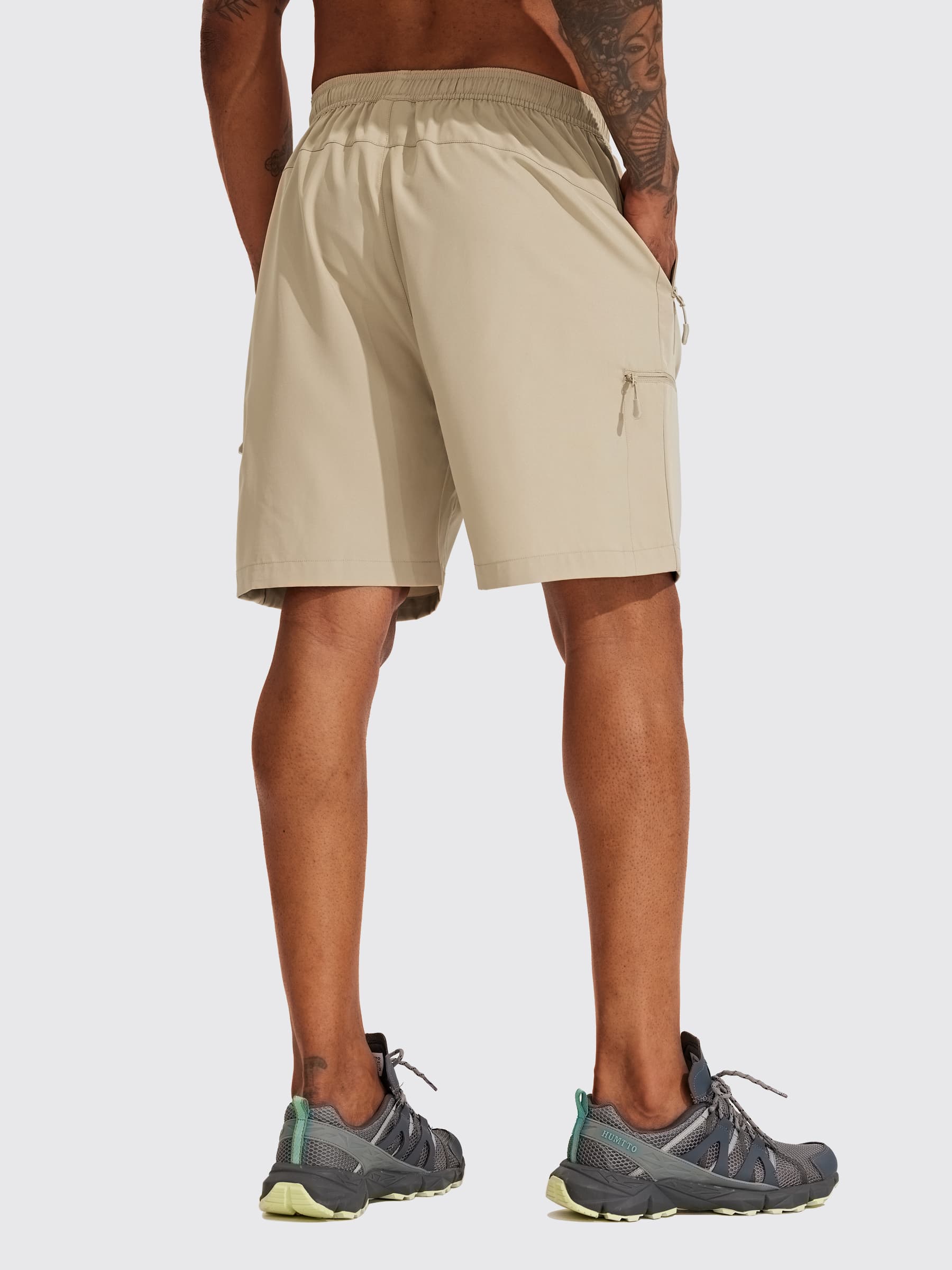 Men's Lightweight Cargo Shorts 7 Inch_Khaki2
