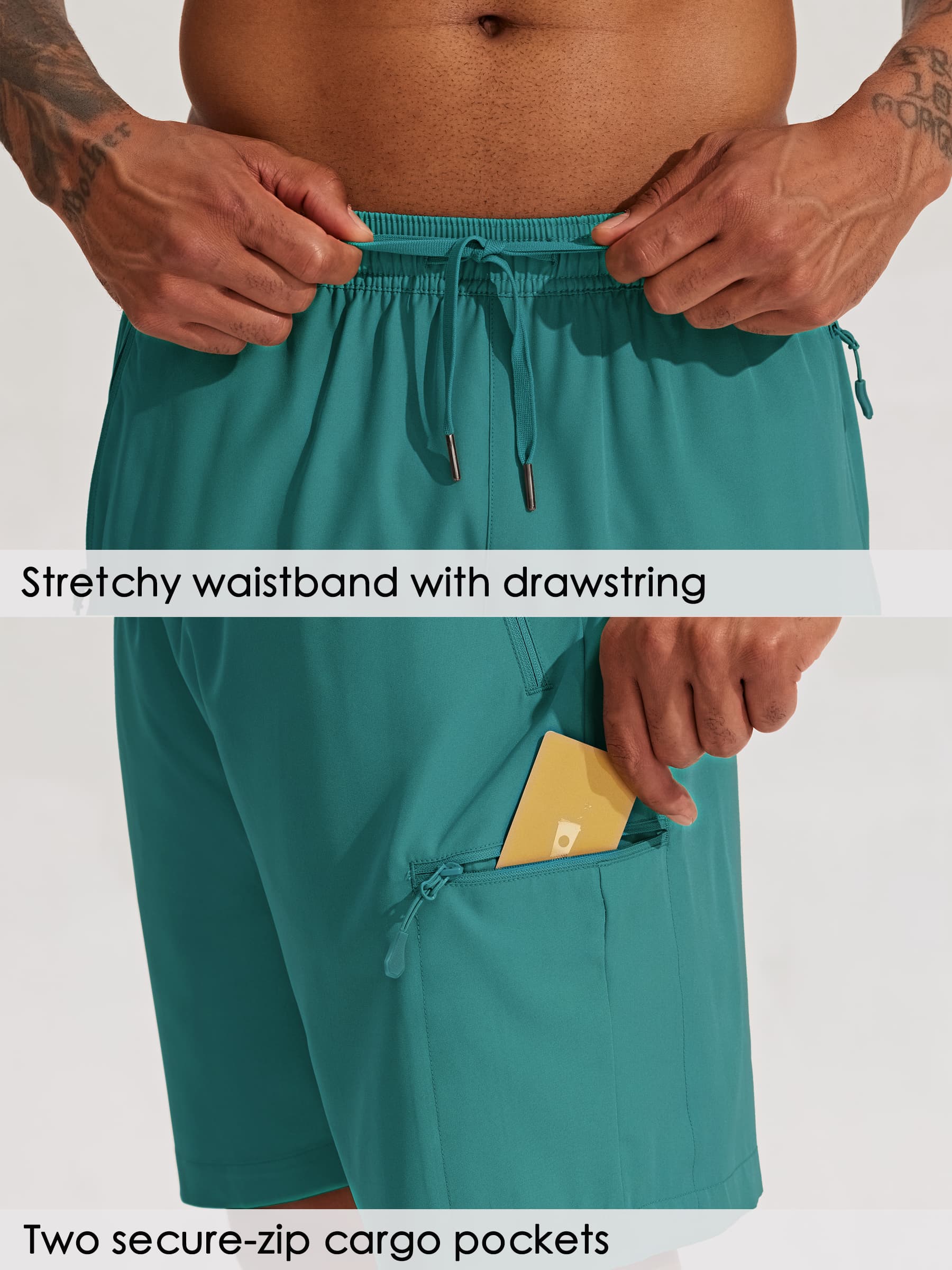 Men's Lightweight Cargo Shorts 7 Inch_Lakeshore4