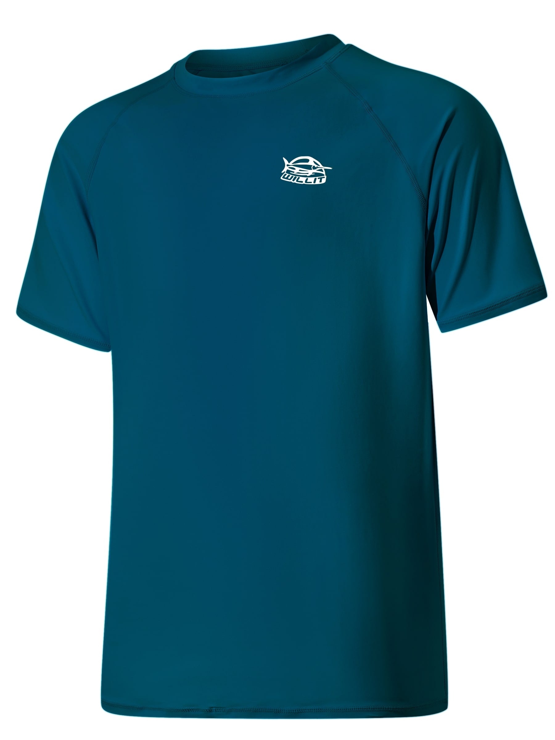 Men's Sun Protection Short Sleeve Shirt_Navy_detail1