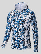 Willit Men's UPF 50+ Hooded Sun Shirt in Camo