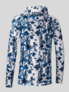 Willit Men's UPF 50+ Hooded Sun Shirt in Camo