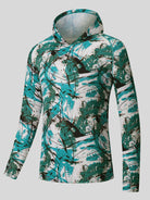 Willit Men's UPF 50+ Hooded Sun Shirt in Camo