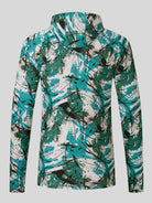 Willit Men's UPF 50+ Hooded Sun Shirt in Camo