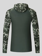 Willit Men's UPF 50+ Hooded Sun Shirt in Camo