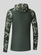 Willit Men's UPF 50+ Hooded Sun Shirt in Camo